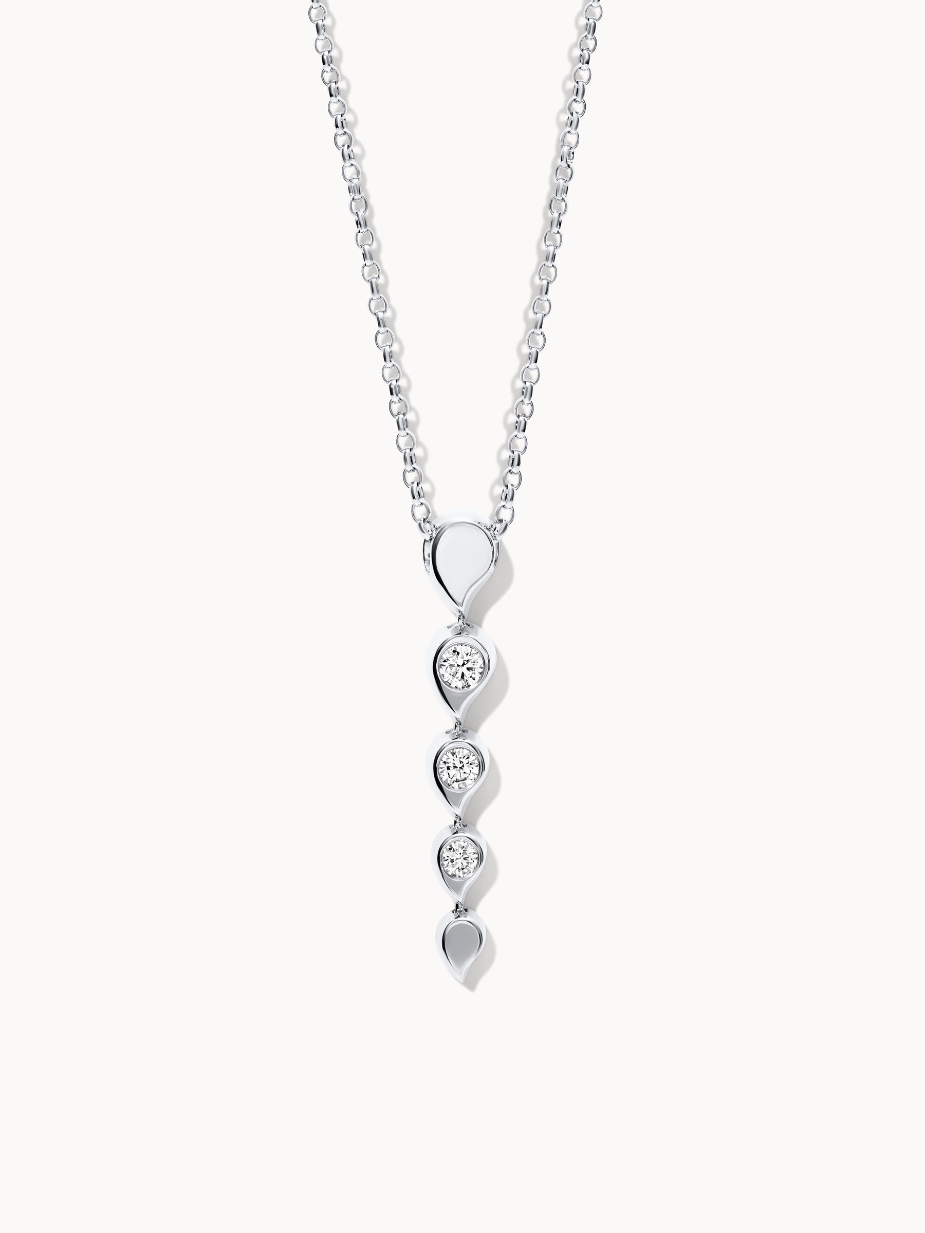 SNOWFLAKES Rivière Pendant in 'Classic'
