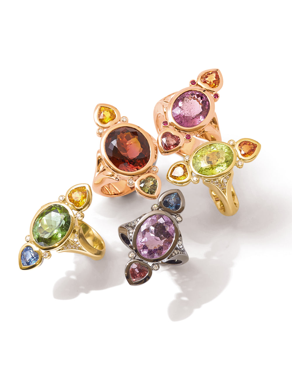 Ring TREASURE Tourmaline brown brown Tourmaline