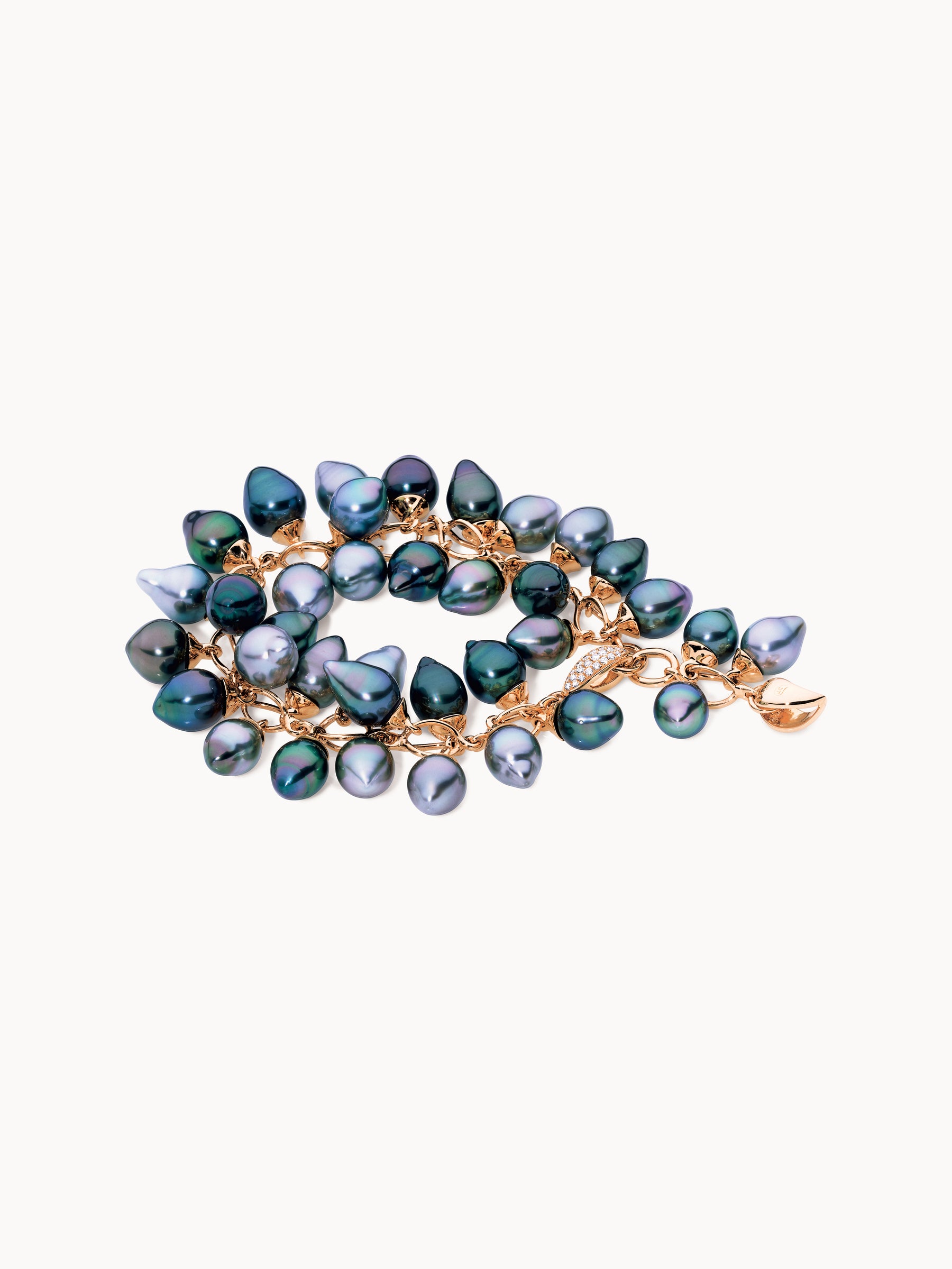 GRAPES Armband Tahiti-Perlen