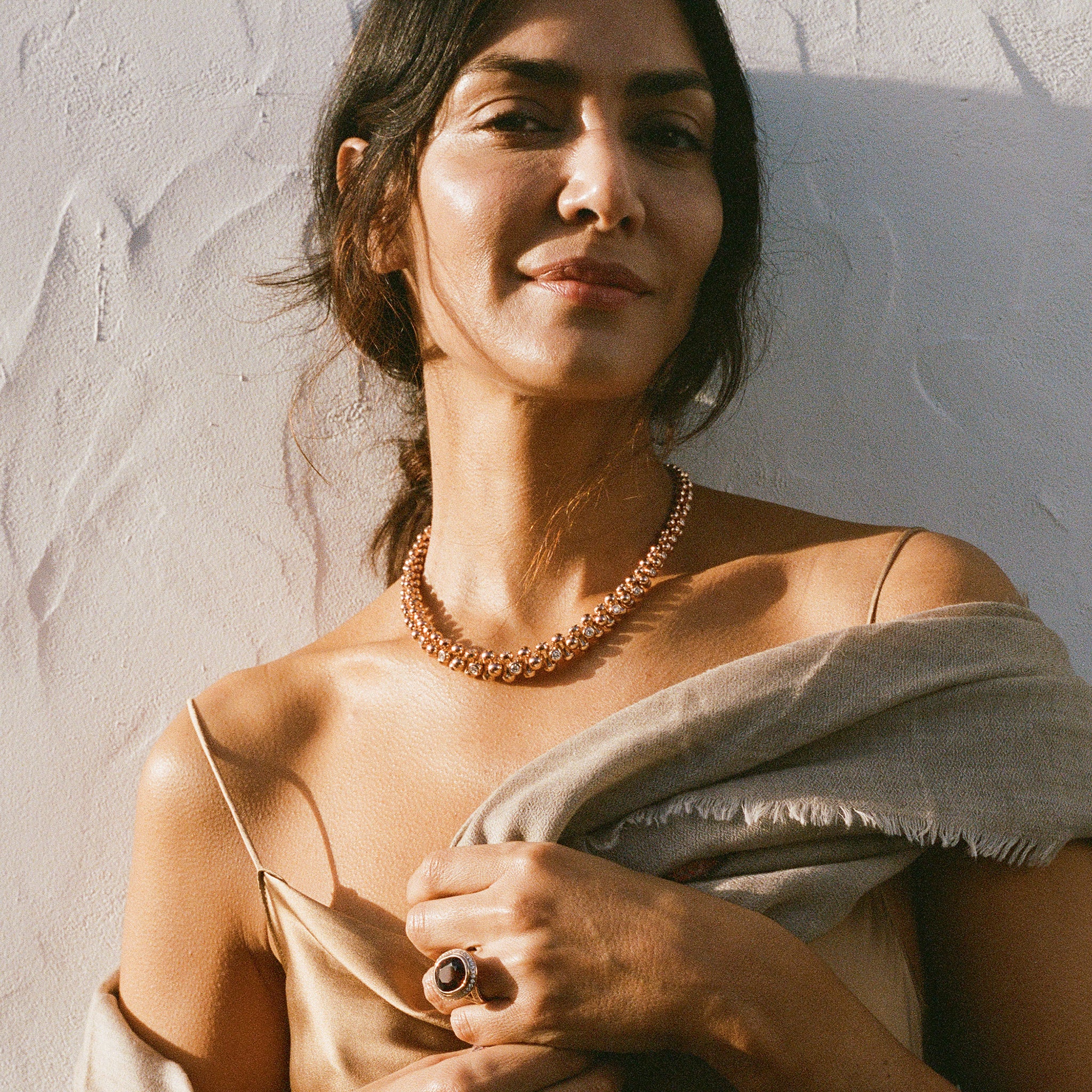 Necklace ALWAYS DIAMONDS Alternating Graduated Classic