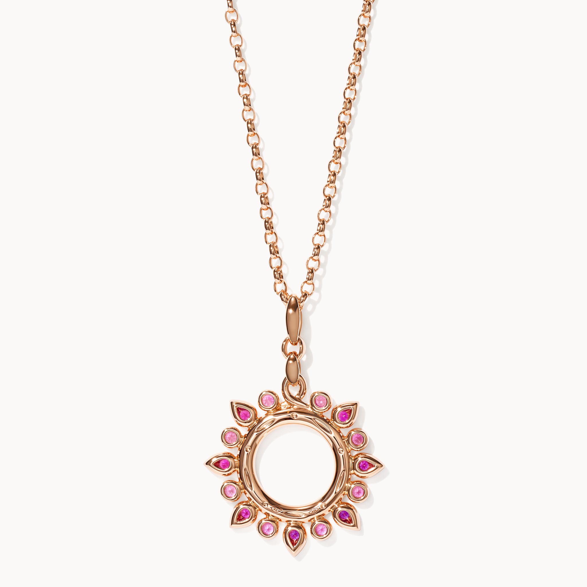 Pendant GYPSY 'Blush' Sun small 