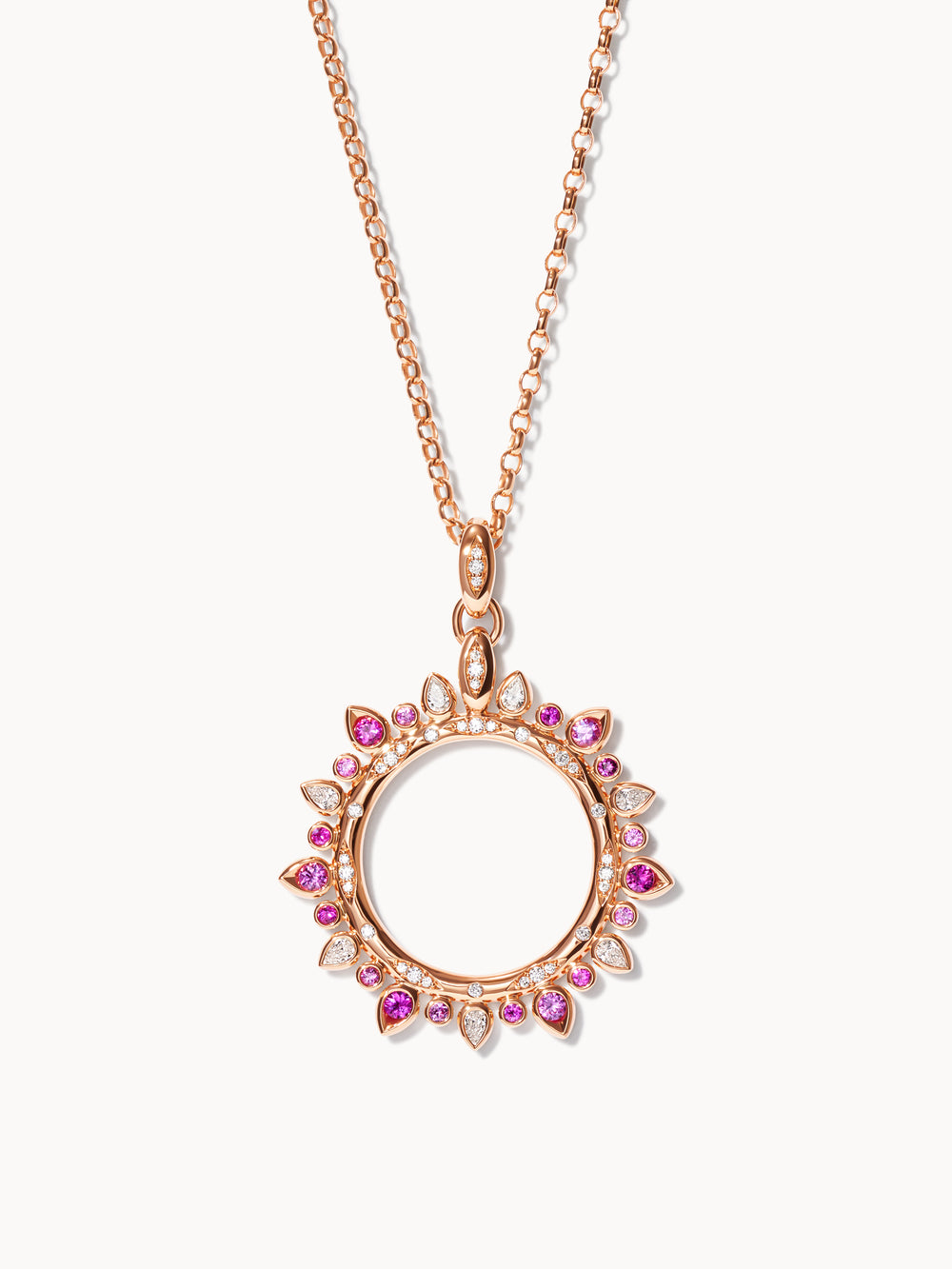 Pendant GYPSY 'Blush' Sun large