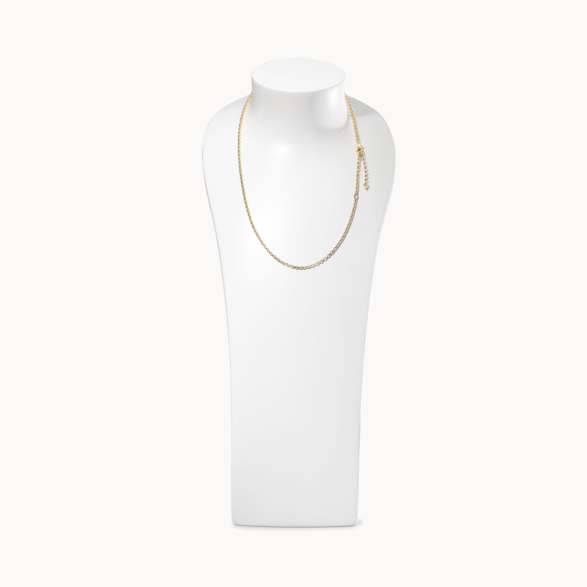 Chain BELCHER, 2,8 mm, 60 cm 18K yellow gold