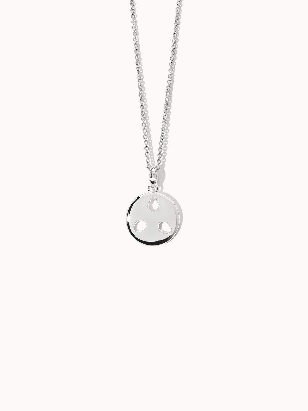 Pendant SAND DOLLAR small 18K Weißgold