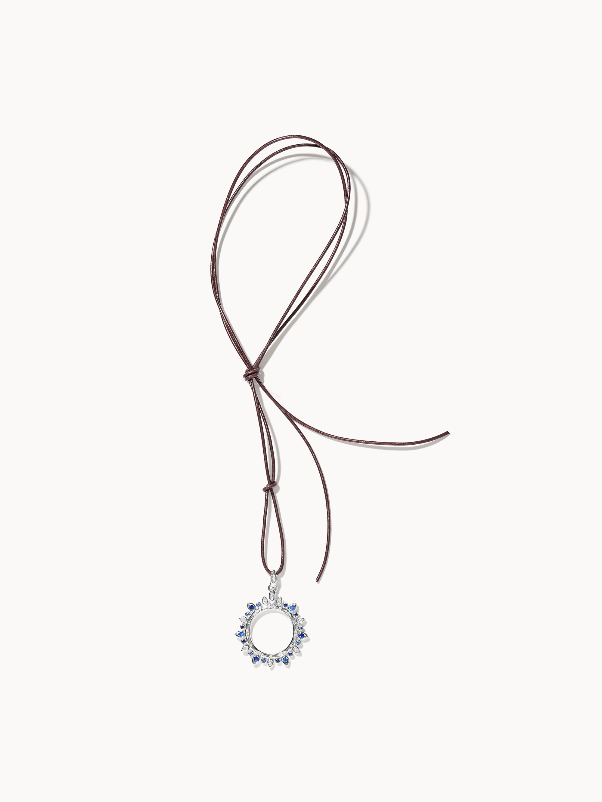 GYPSY Large Sun Pendant in 'Ocean'