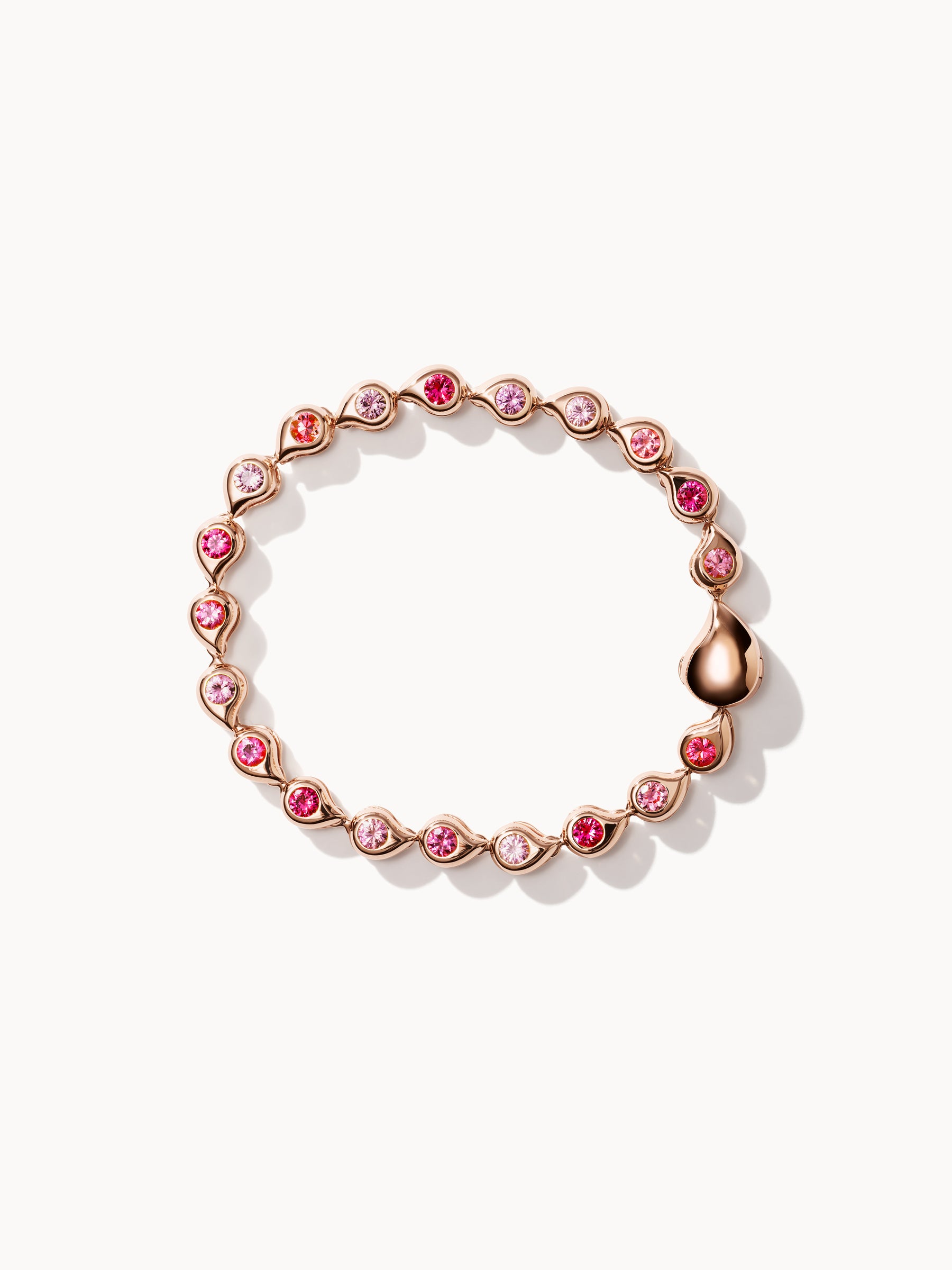 SNOWFLAKES Rivière Bracelet in 'Blush'