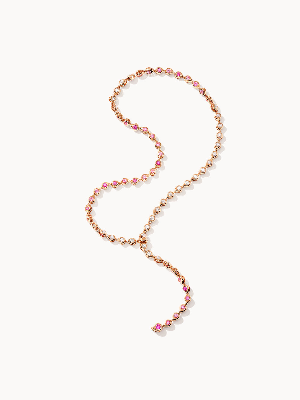 Collier SNOWFLAKES Rivière Classic / 'Blush' Blush