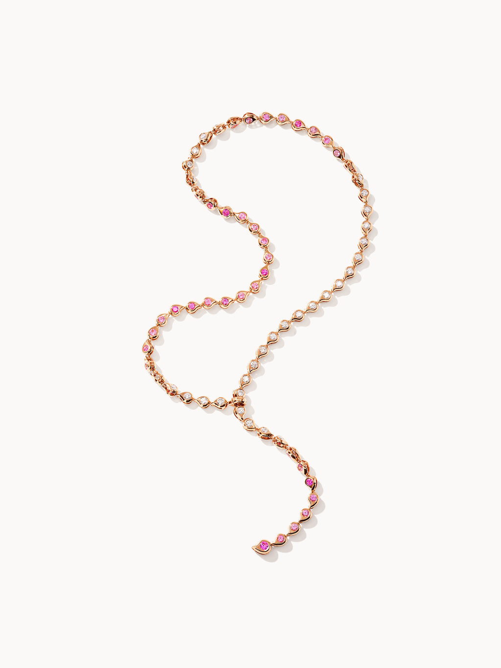 SNOWFLAKES Rivière Collier Necklace in ‘Classic' / 'Blush'