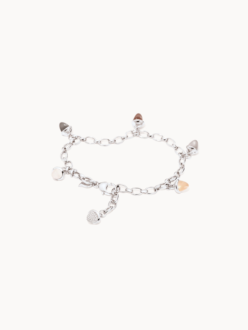 Bracelet MIKADO Charm 'Cashmere' with Diamond Pavé Cashmere