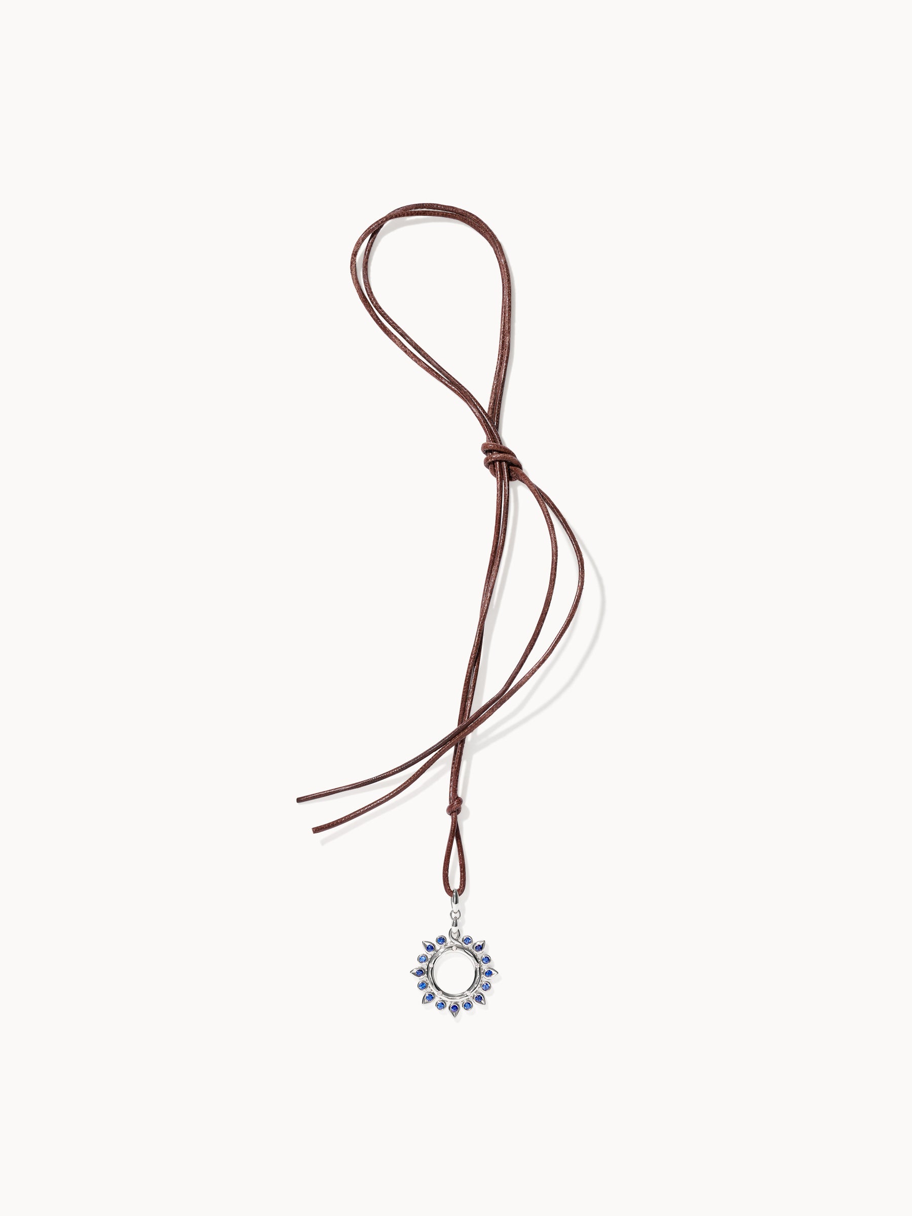 GYPSY Small Sun Pendant in 'Ocean'