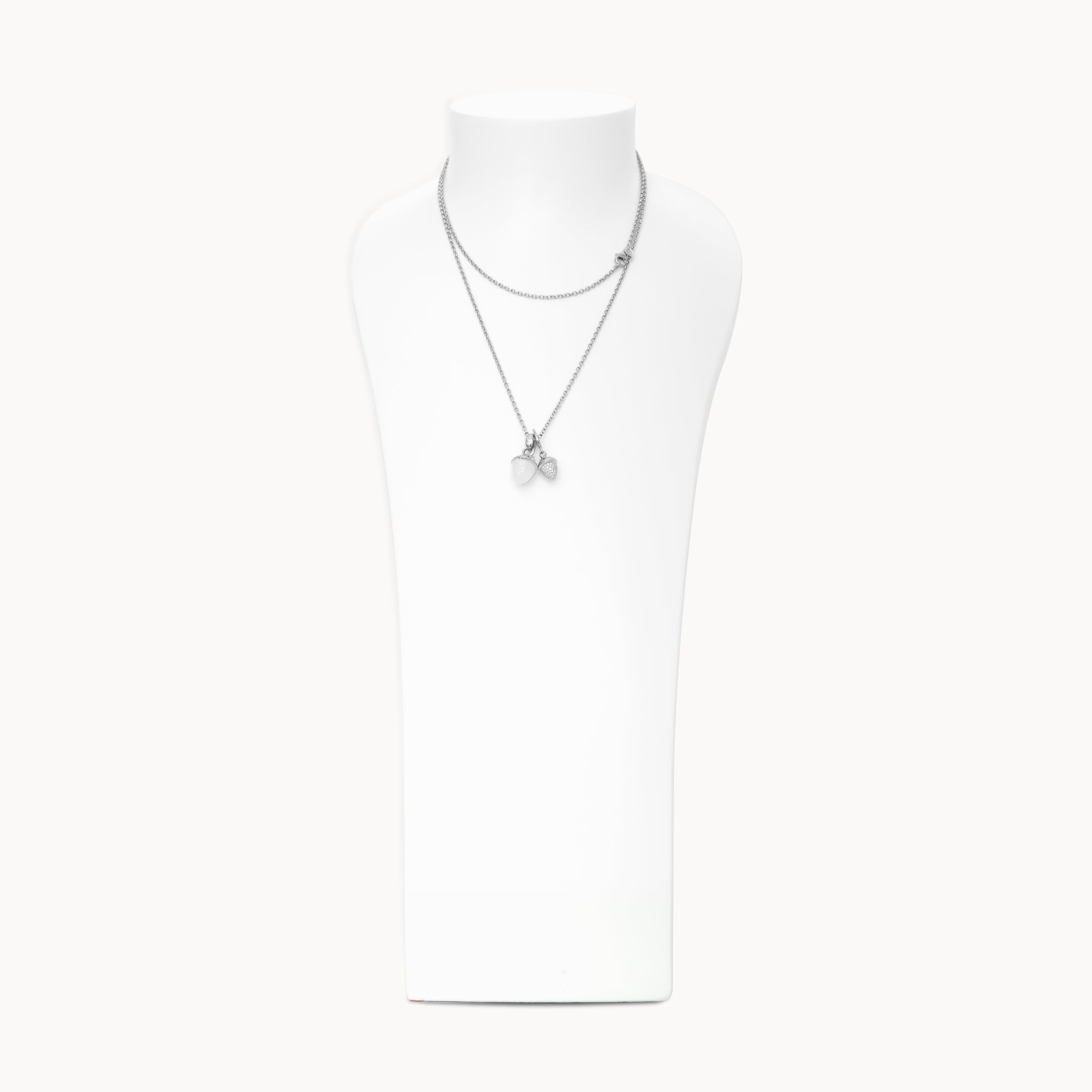 Chain BELCHER, 2,0 mm, 90 cm 18K white gold