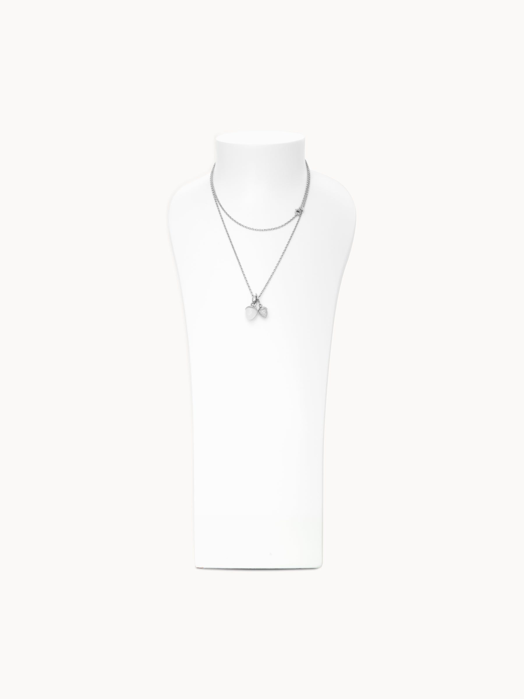 Chain BELCHER, 2,0 mm, 90 cm 18K white gold