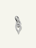 SIGNATURE Double Drop Link with Diamond Pavé