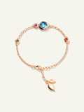 B-BOU-c-Can-ml-rg | BOUTON Mini Chain Bracelet, in 'Candy'