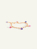 B-MC-Ch-WB-rg | MIKADO Charm Bracelet in 'Wildberry'