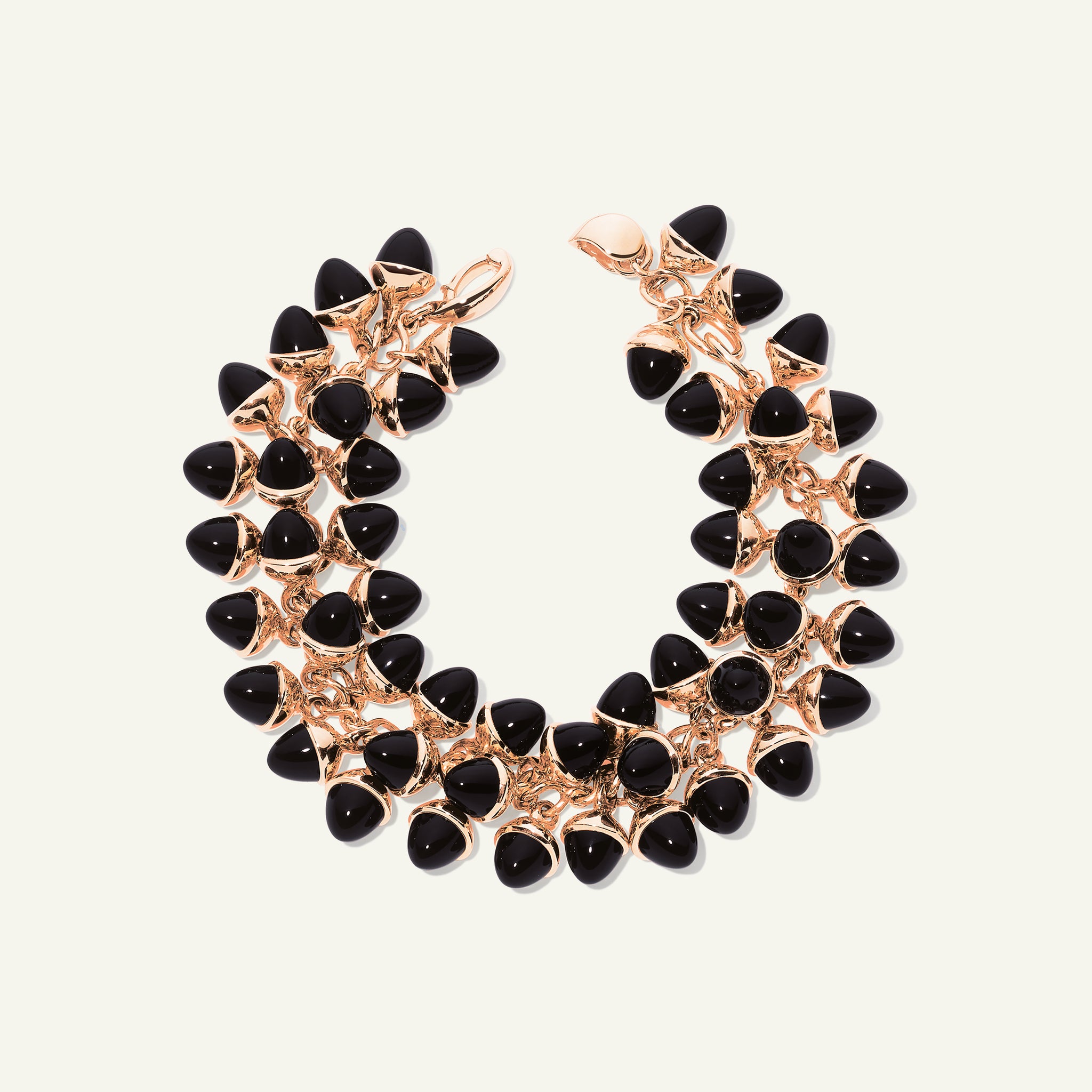 MIKADO Flamenco Armband in 'Beluga'