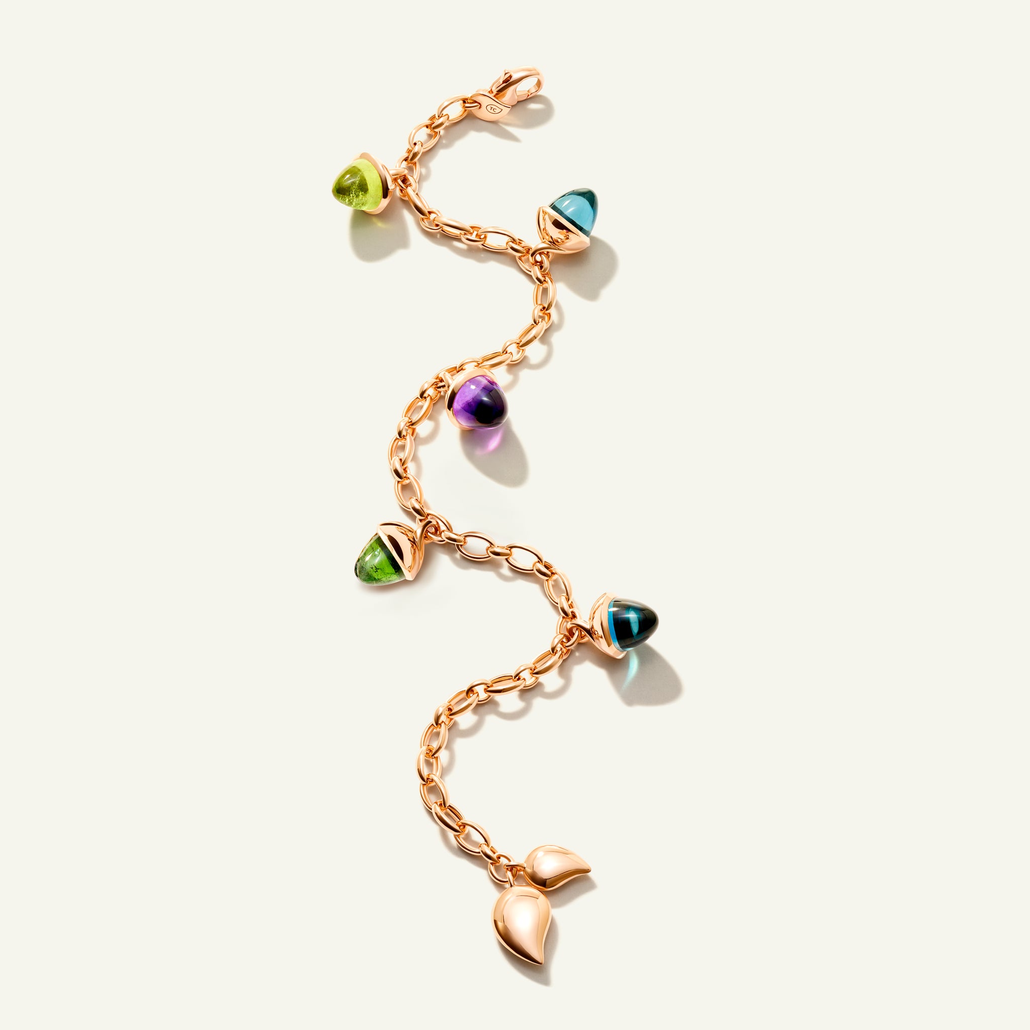 MIKADO Flamenco Charm Armband in 'Aurora'
