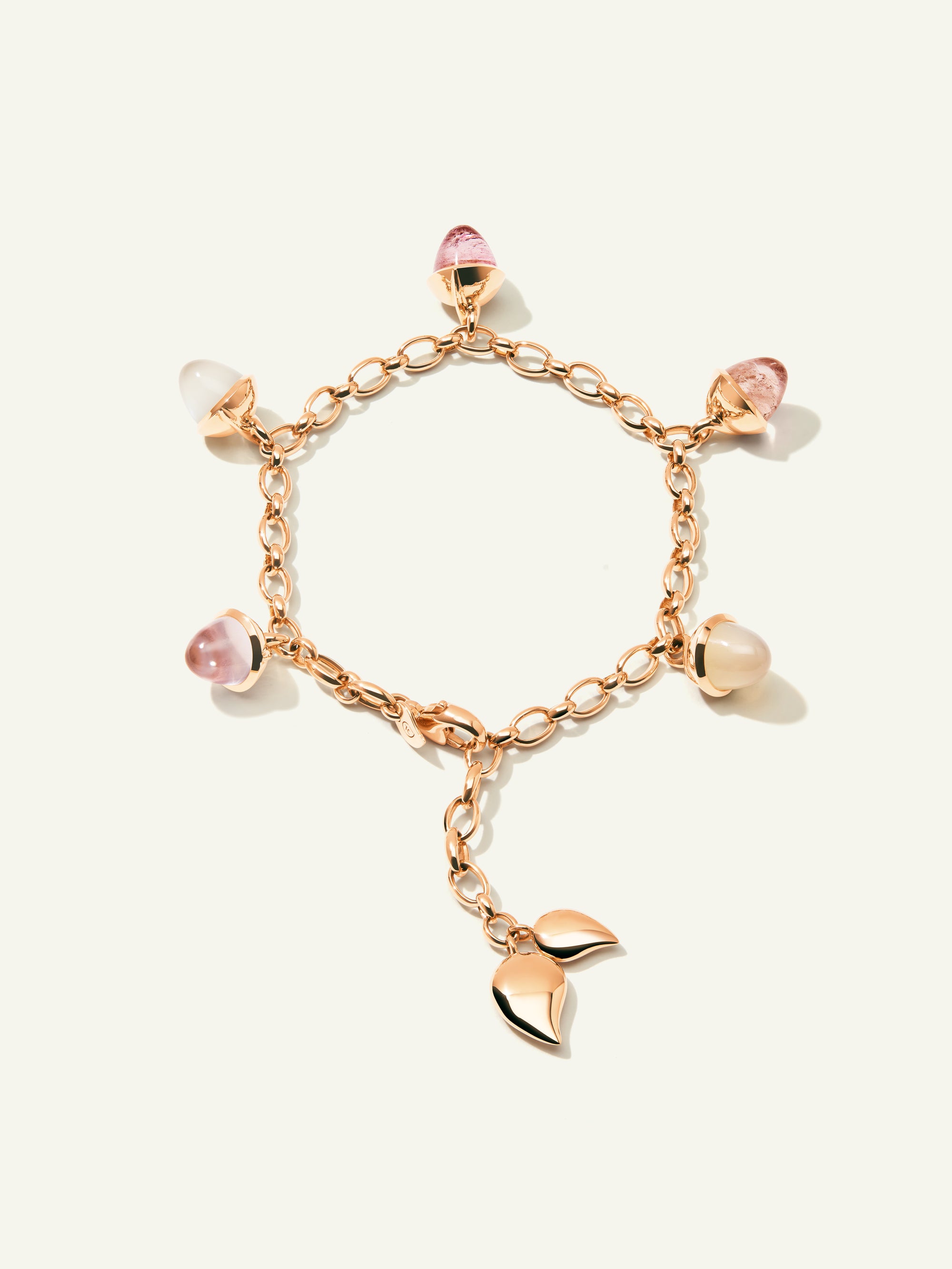 MIKADO Flamenco Charm Bracelet in 'Blush'