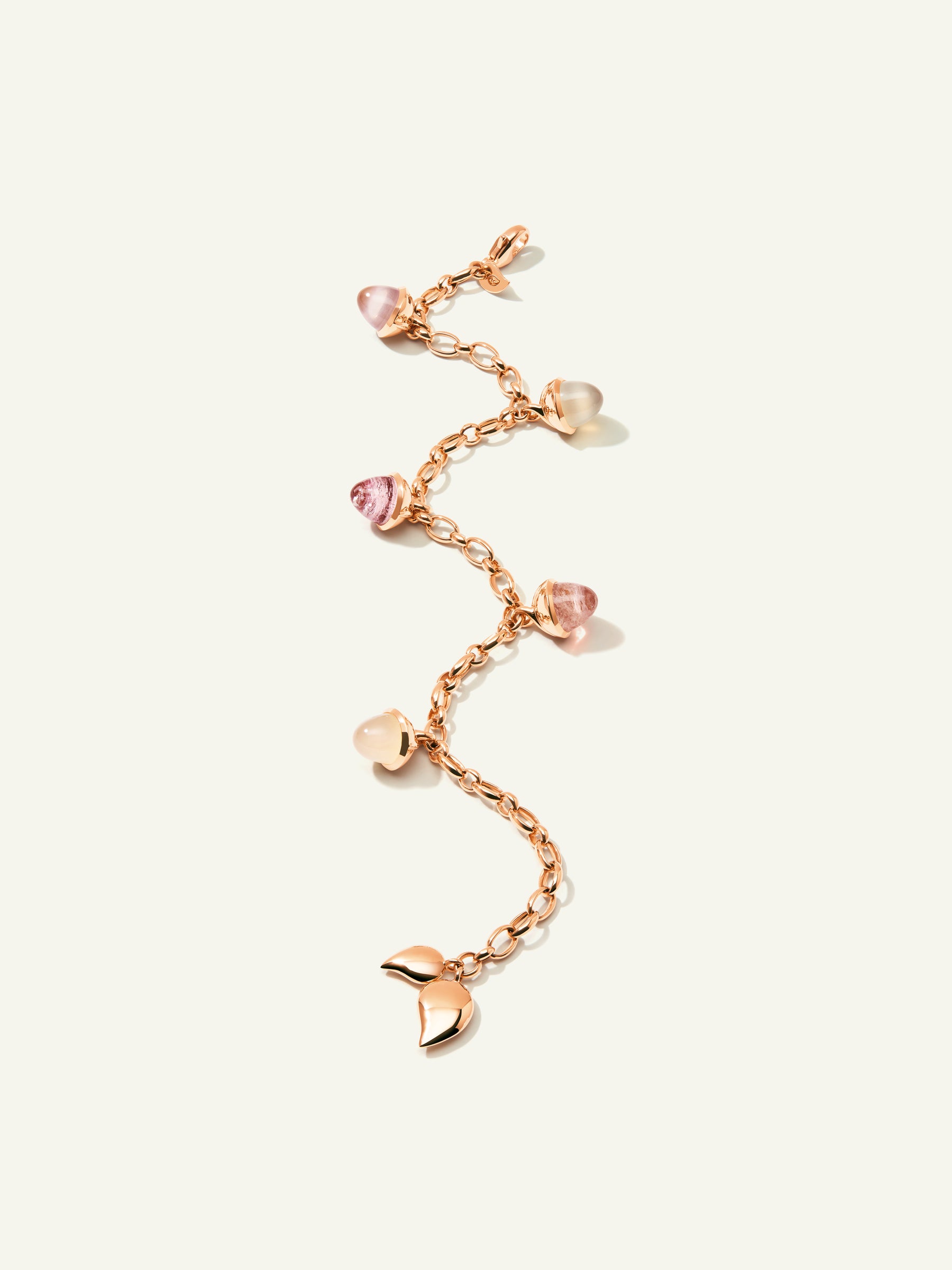 MIKADO Flamenco Charm Bracelet in 'Blush'