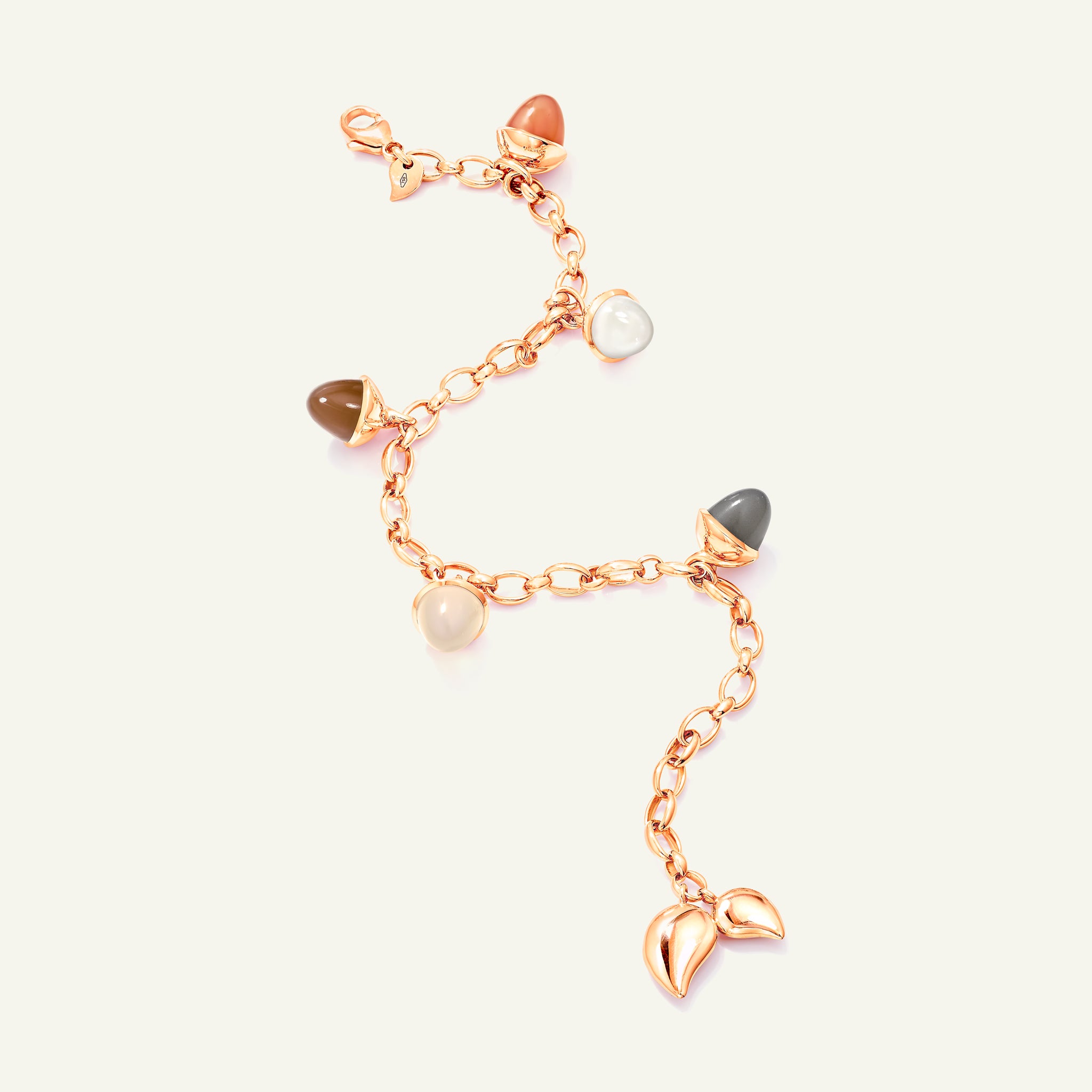 MIKADO Flamenco Charm Bracelet in 'Cashmere'