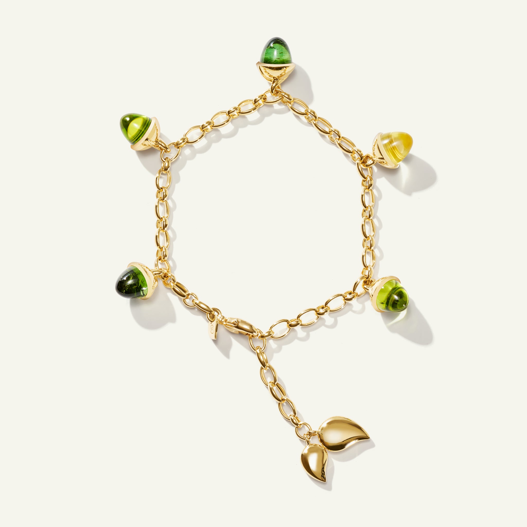 MIKADO Flamenco Charm Armband in 'Rainforest'