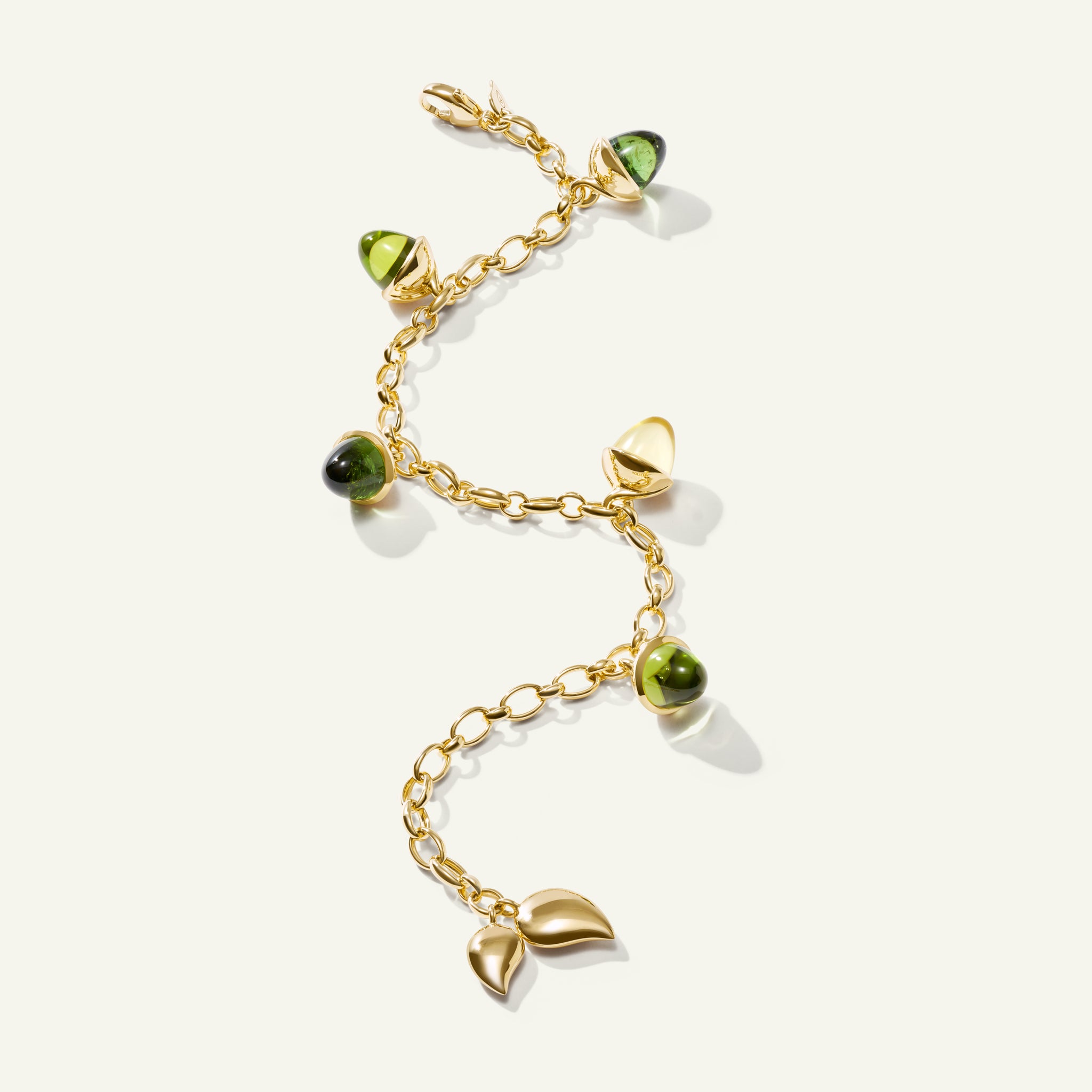 MIKADO Flamenco Charm Armband in 'Rainforest'