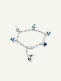 MIKADO Flamenco Charm Armband in 'Sky'