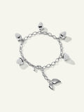 MIKADO Flamenco Charm Bracelet with Diamond Pavé