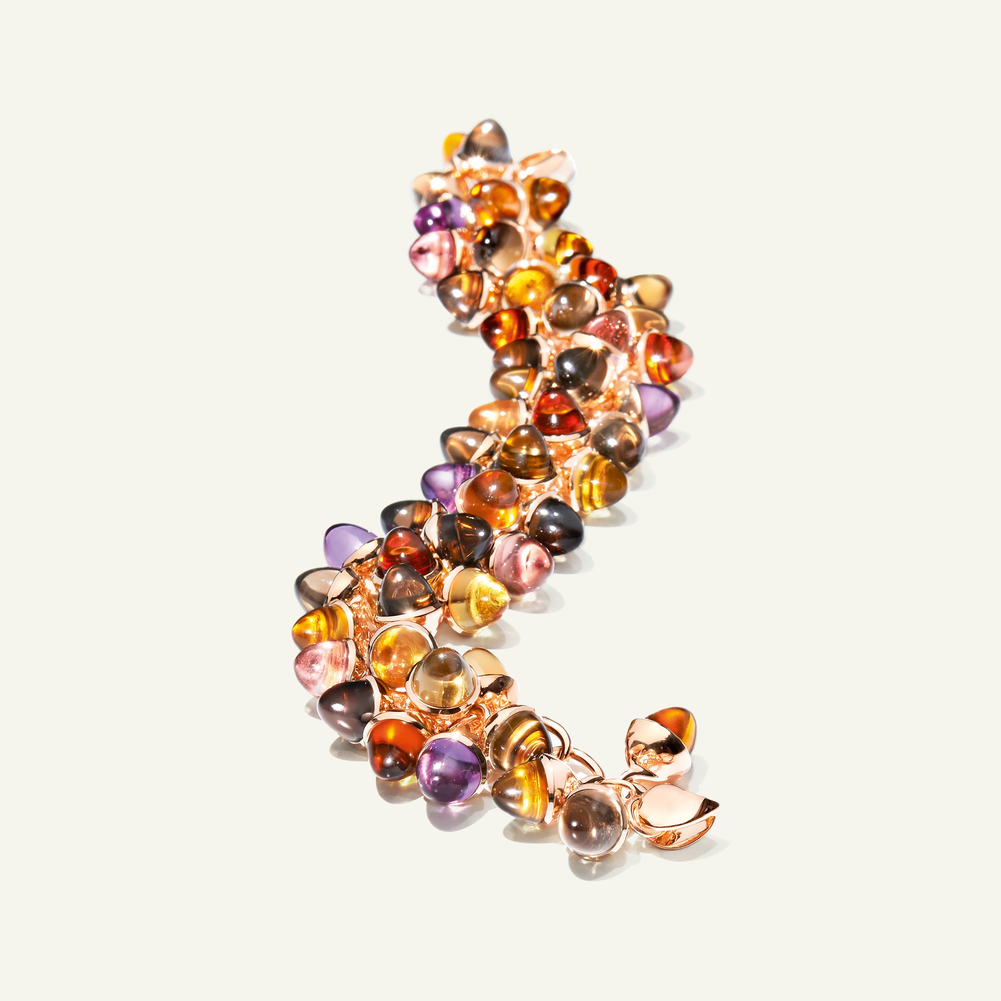 MIKADO Flamenco Armband in 'Chestnut'