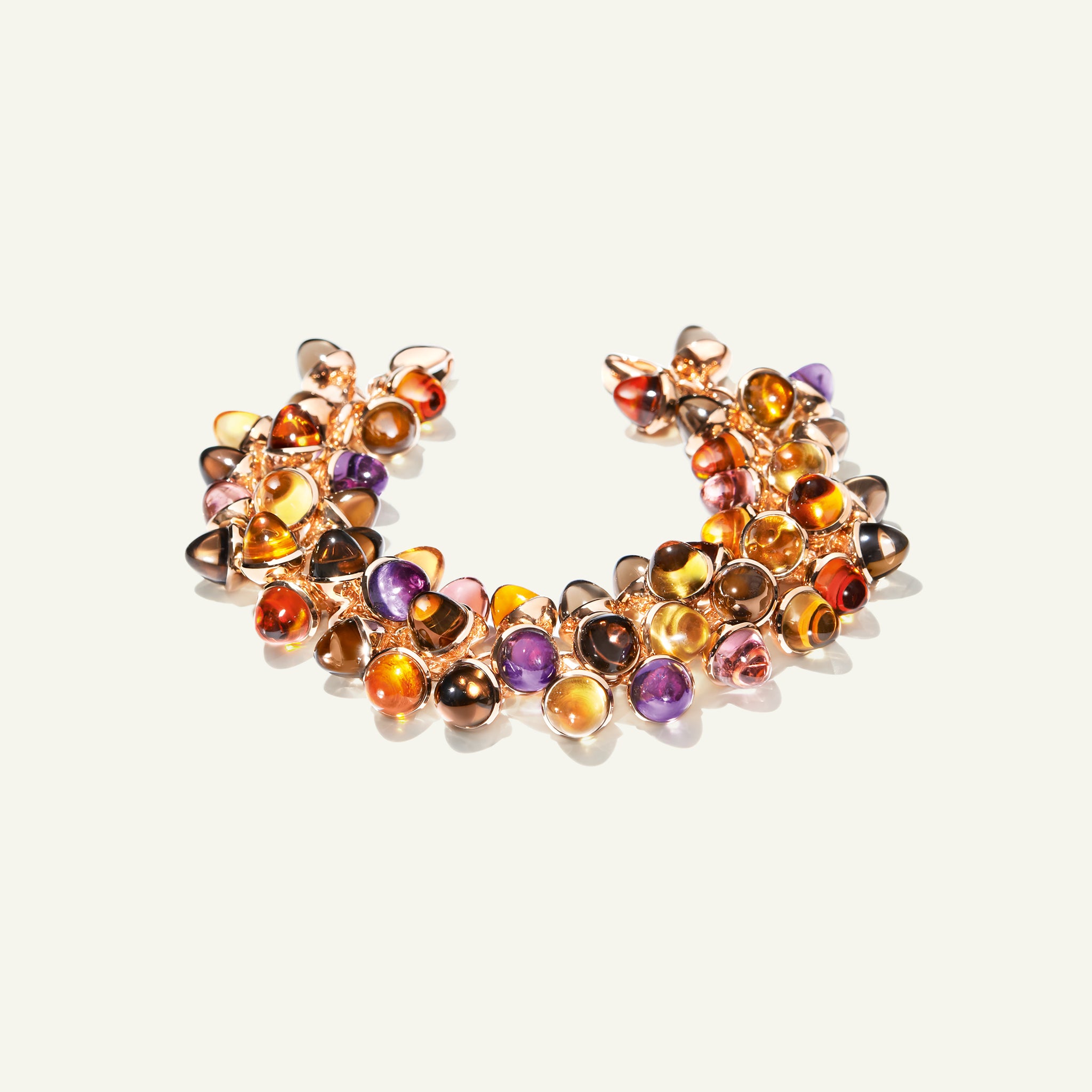 MIKADO Flamenco Armband in 'Chestnut'