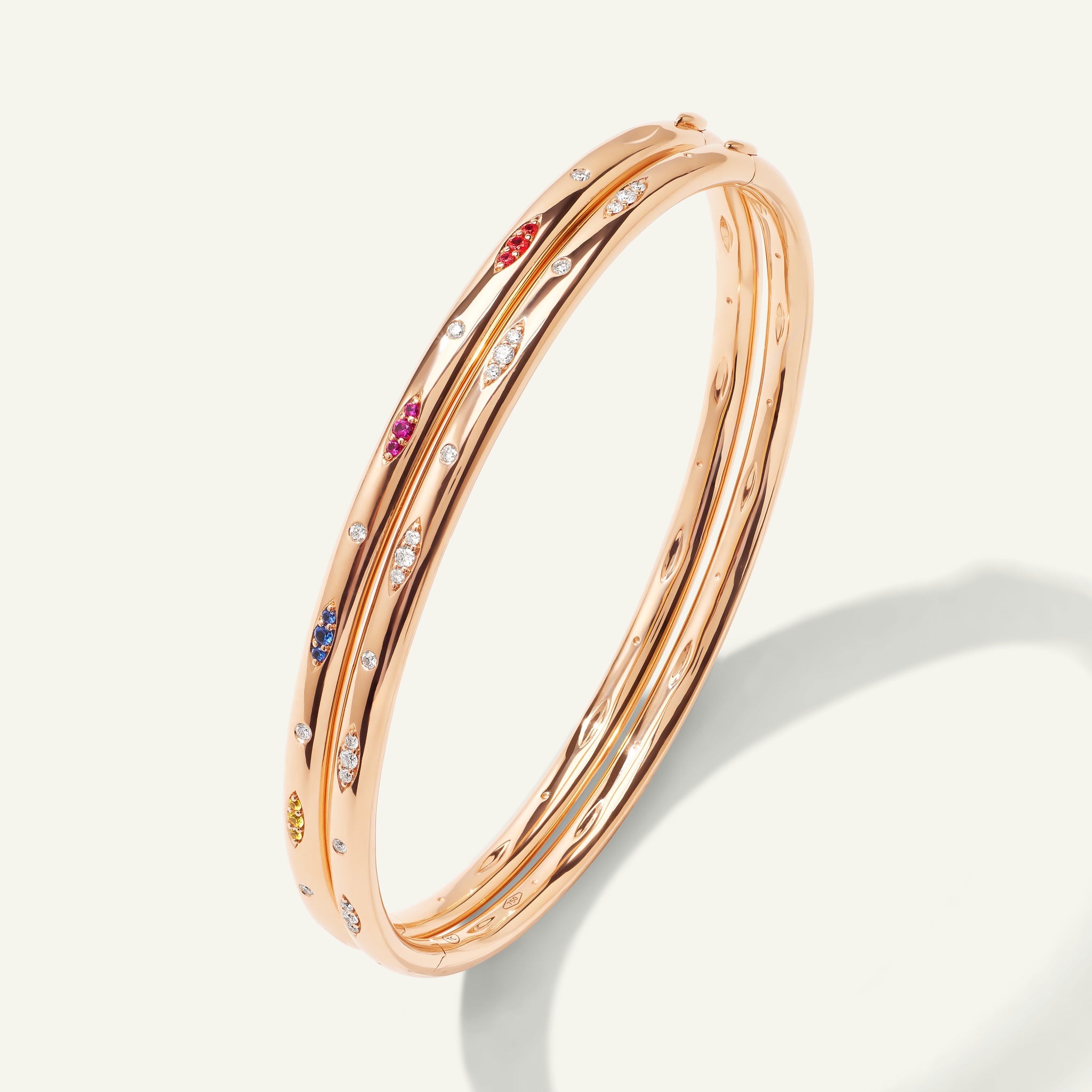 GYPSY Armreif, 17 cm Diamant Pavé