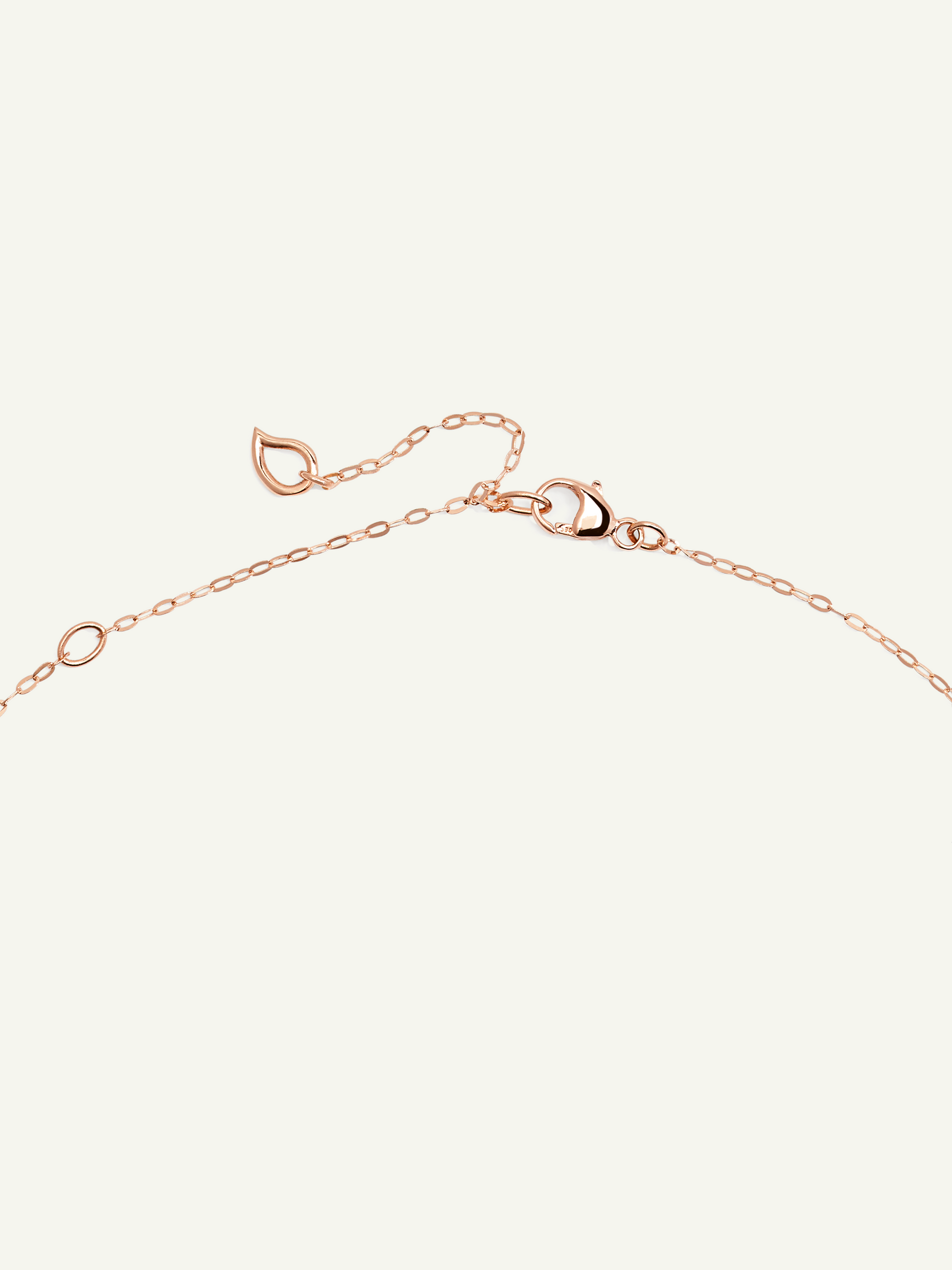 SPARKLE Drop Chain, 1.0 mm, 45 cm
