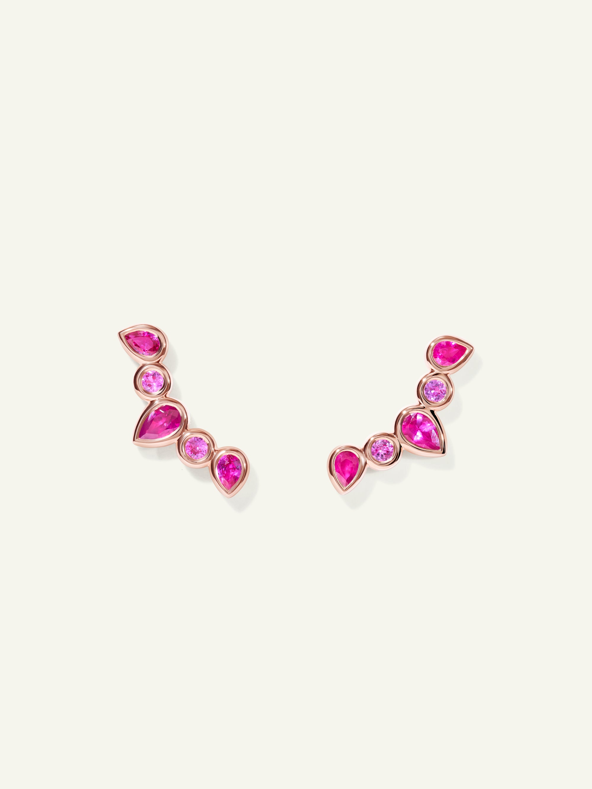 GYPSY Crawler Earrings in 'Blush'