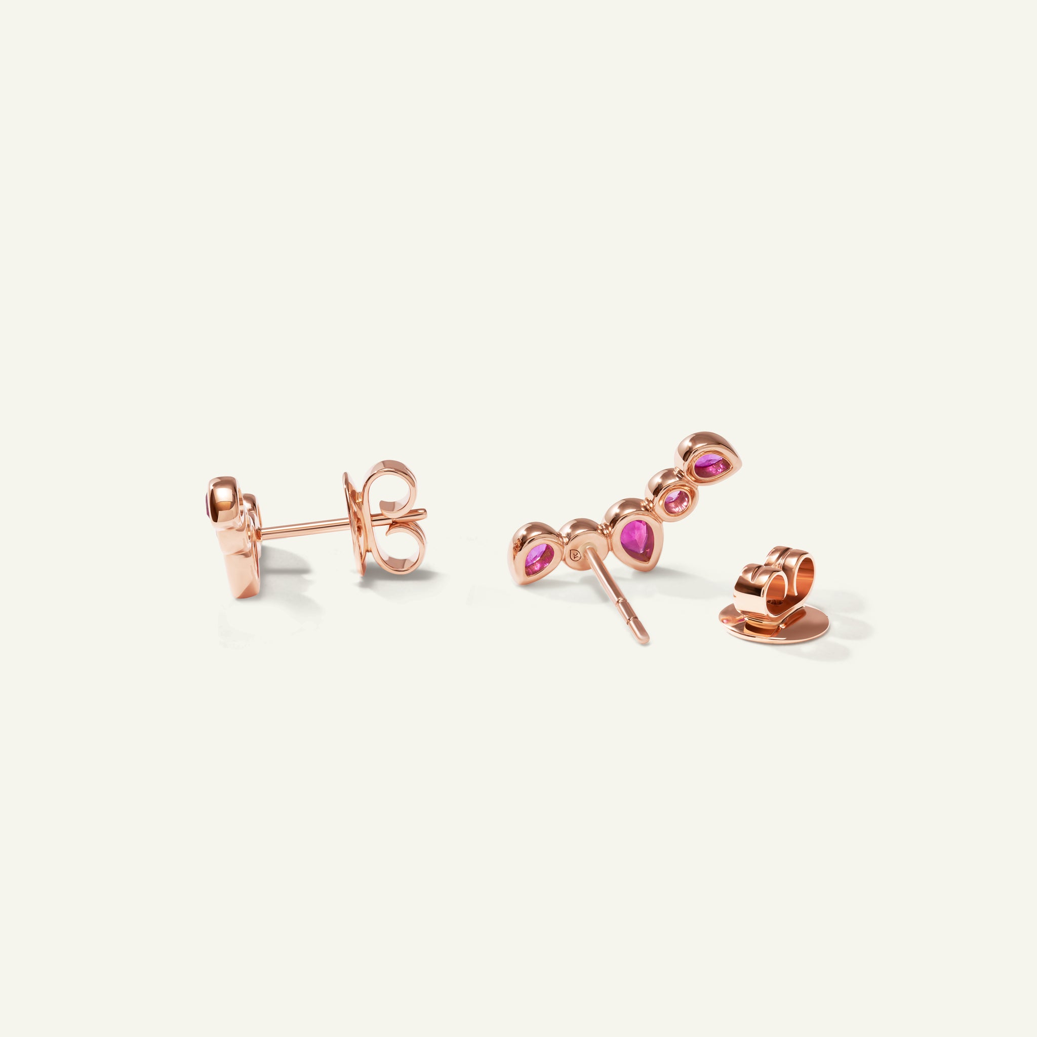 GYPSY Crawler Ohrringe in 'Blush'