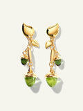 MIKADO Dangling 2 Acorn Earrings in 'Rainforest'