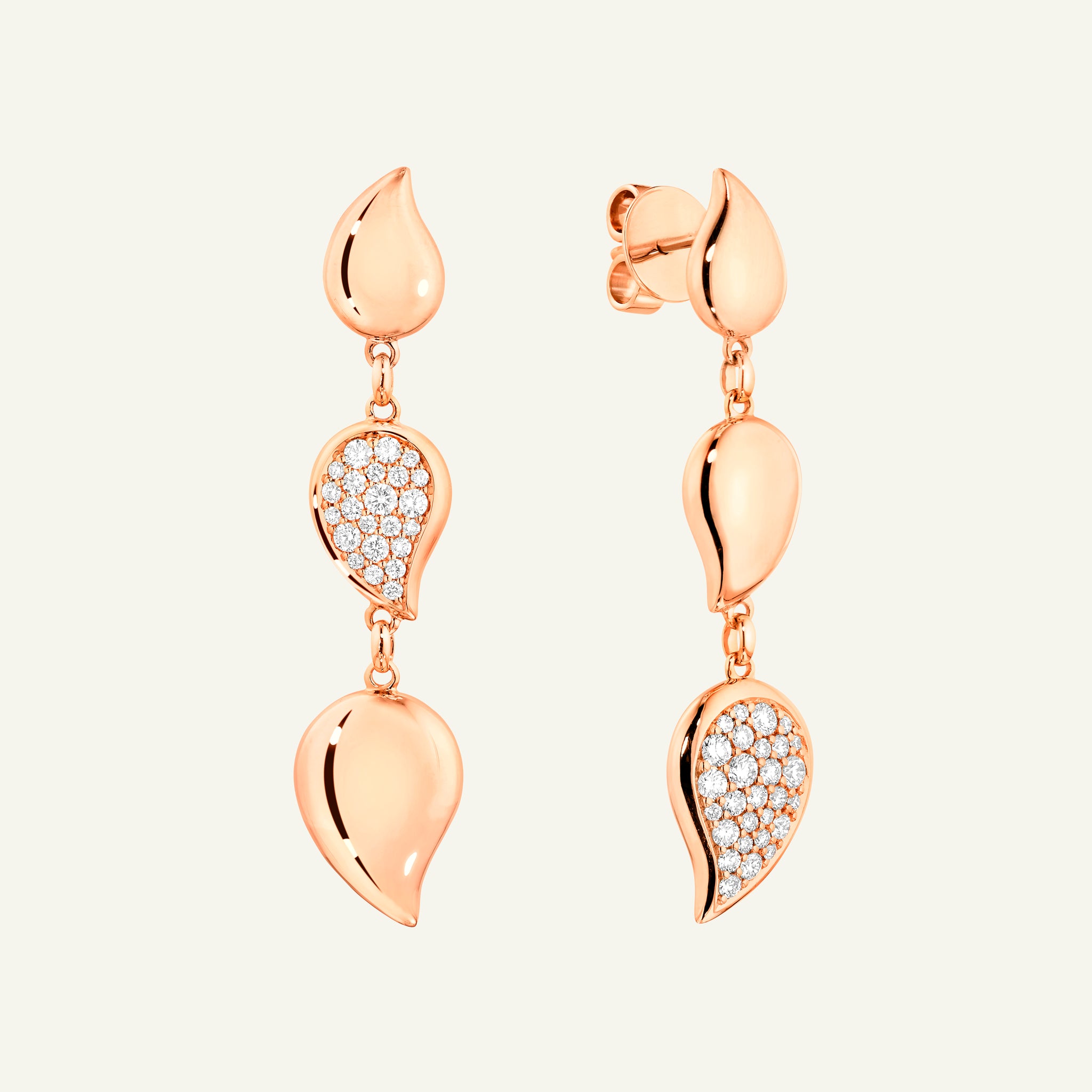 SIGNATURE Wave Drop Ohrringe