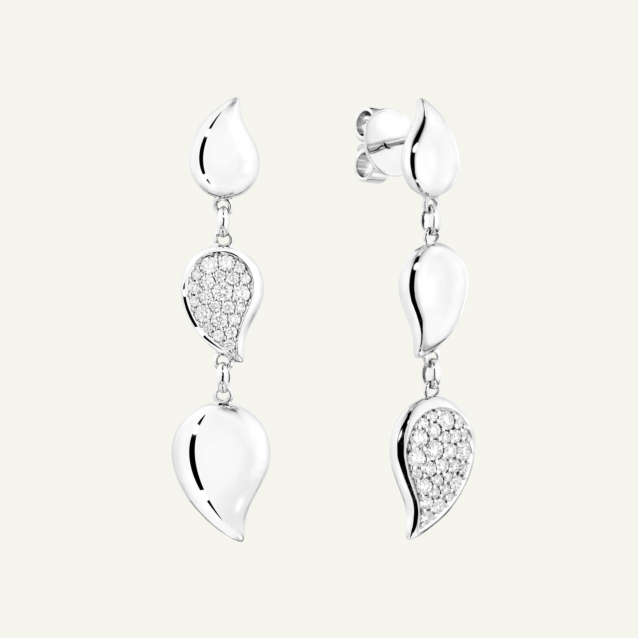 SIGNATURE Wave Drop Ohrringe