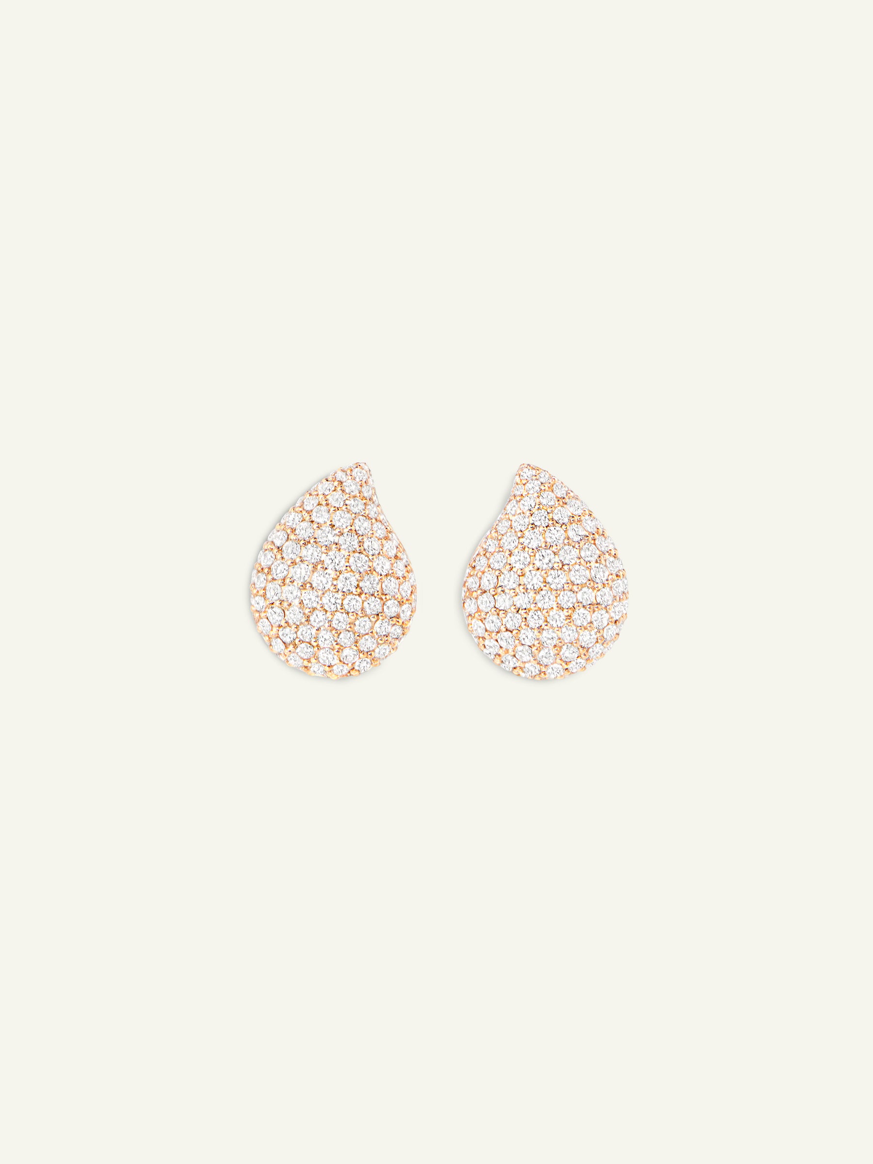 Earrings SIGNATURE large Diamond Pavé