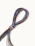 L-thin-mix-W-B | Leather strap thin mix - Basic
