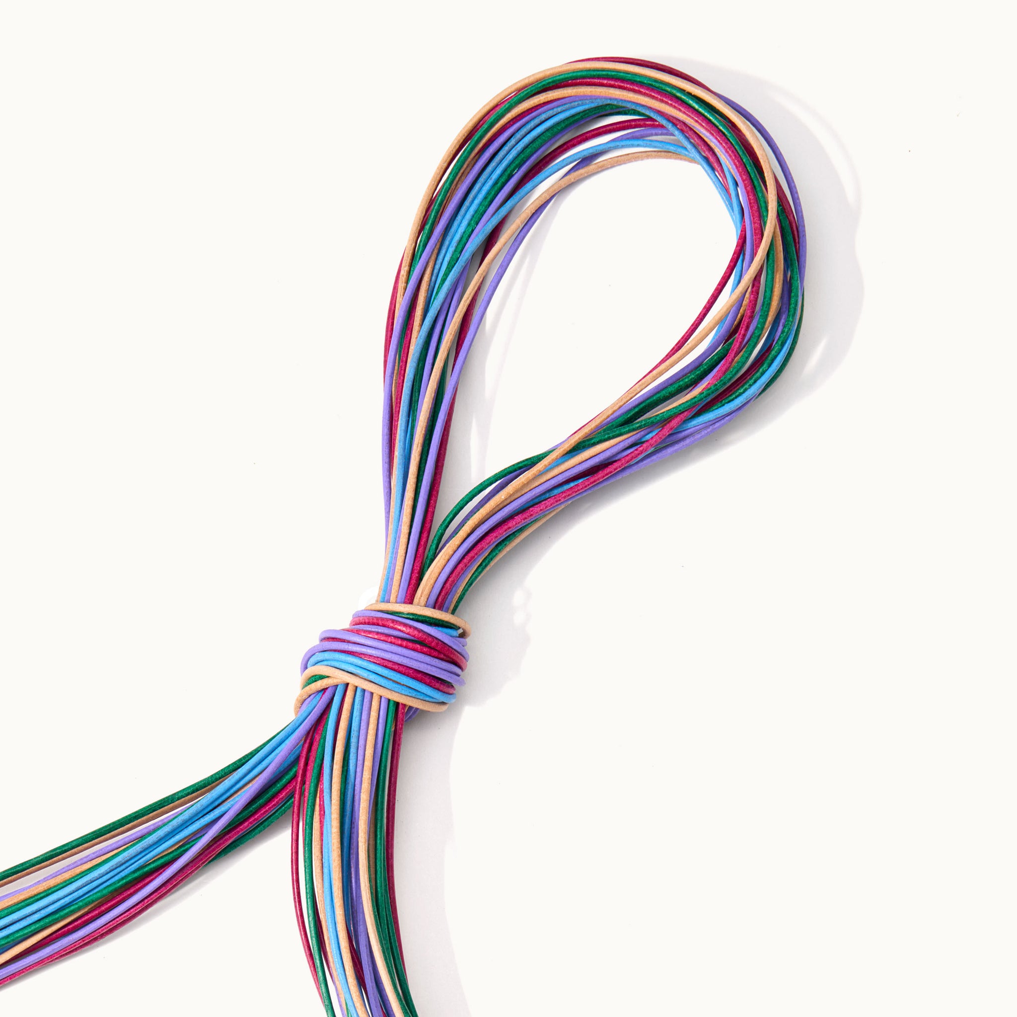 Leather strap thin mix - Color