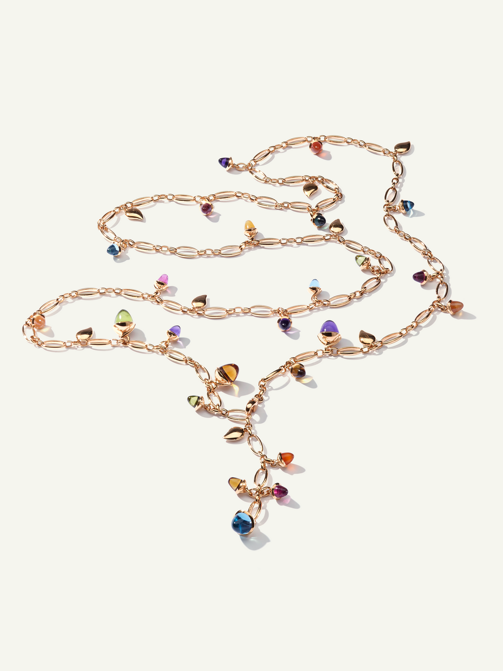 MIKADO Necklace, 100 cm in 'Candy'