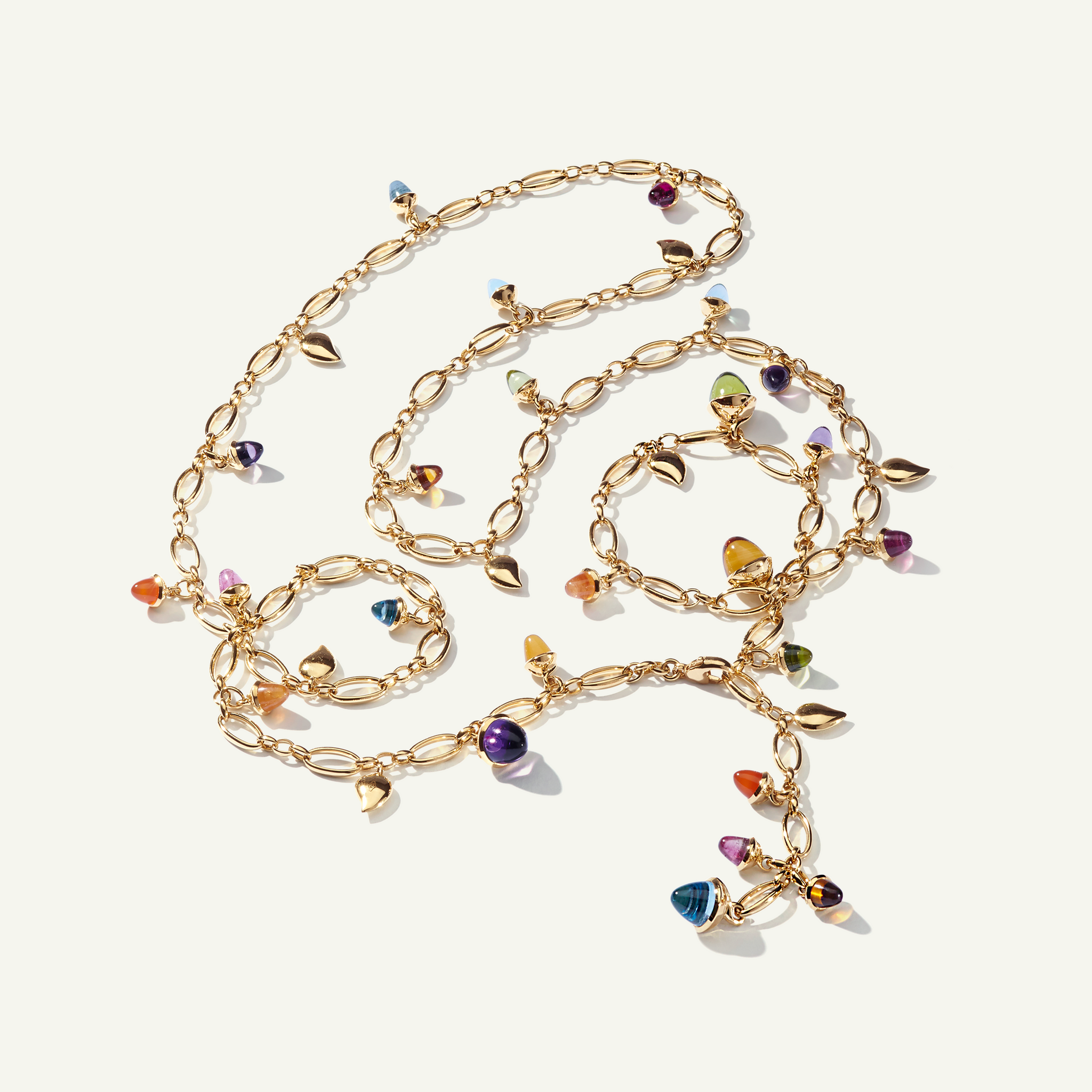 MIKADO Necklace, 100 cm in 'Candy'