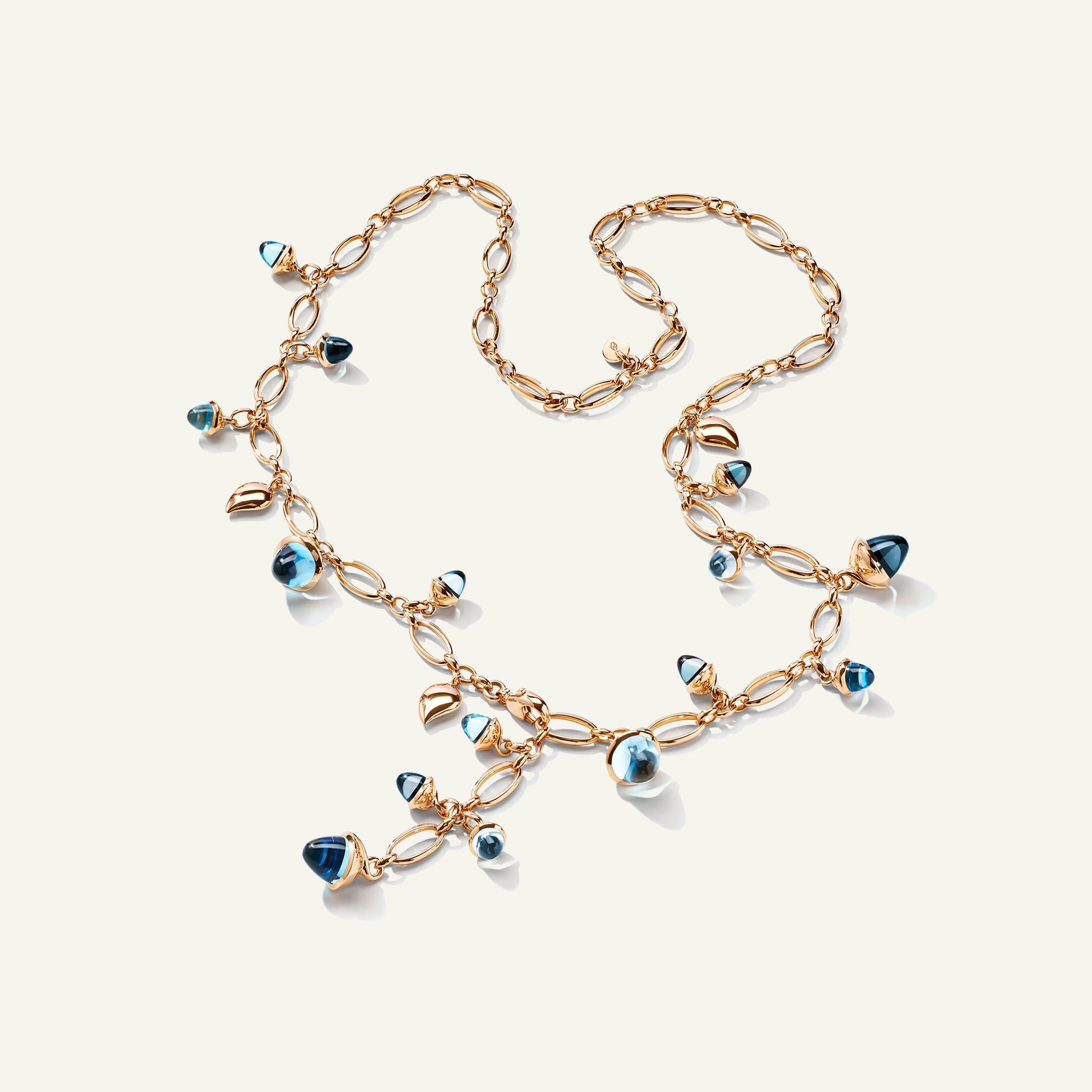 MIKADO Necklace, 56 cm in 'Sky'