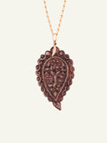 INDIA Large Pendant with Snakewood