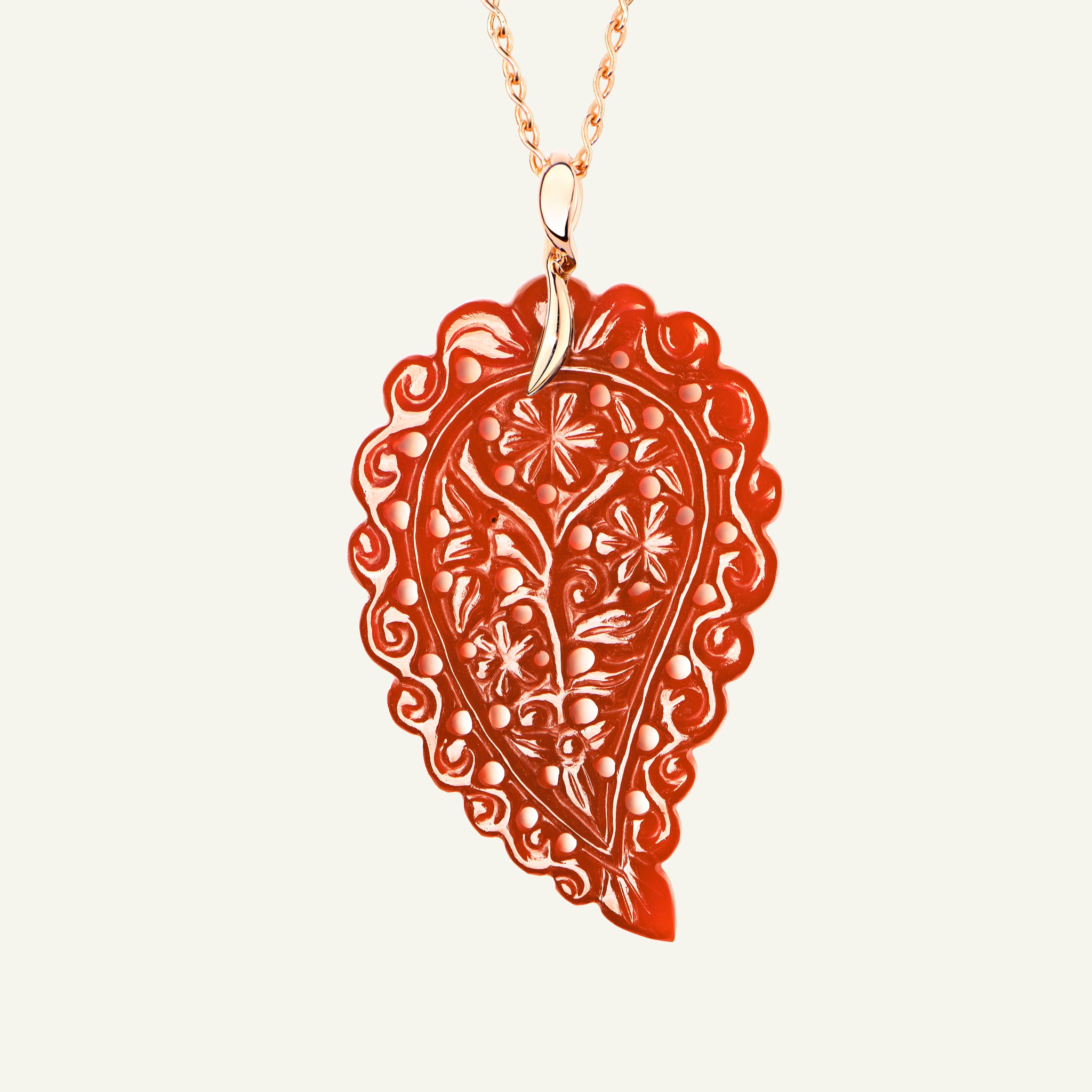 INDIA Small Pendant with Black Onyx