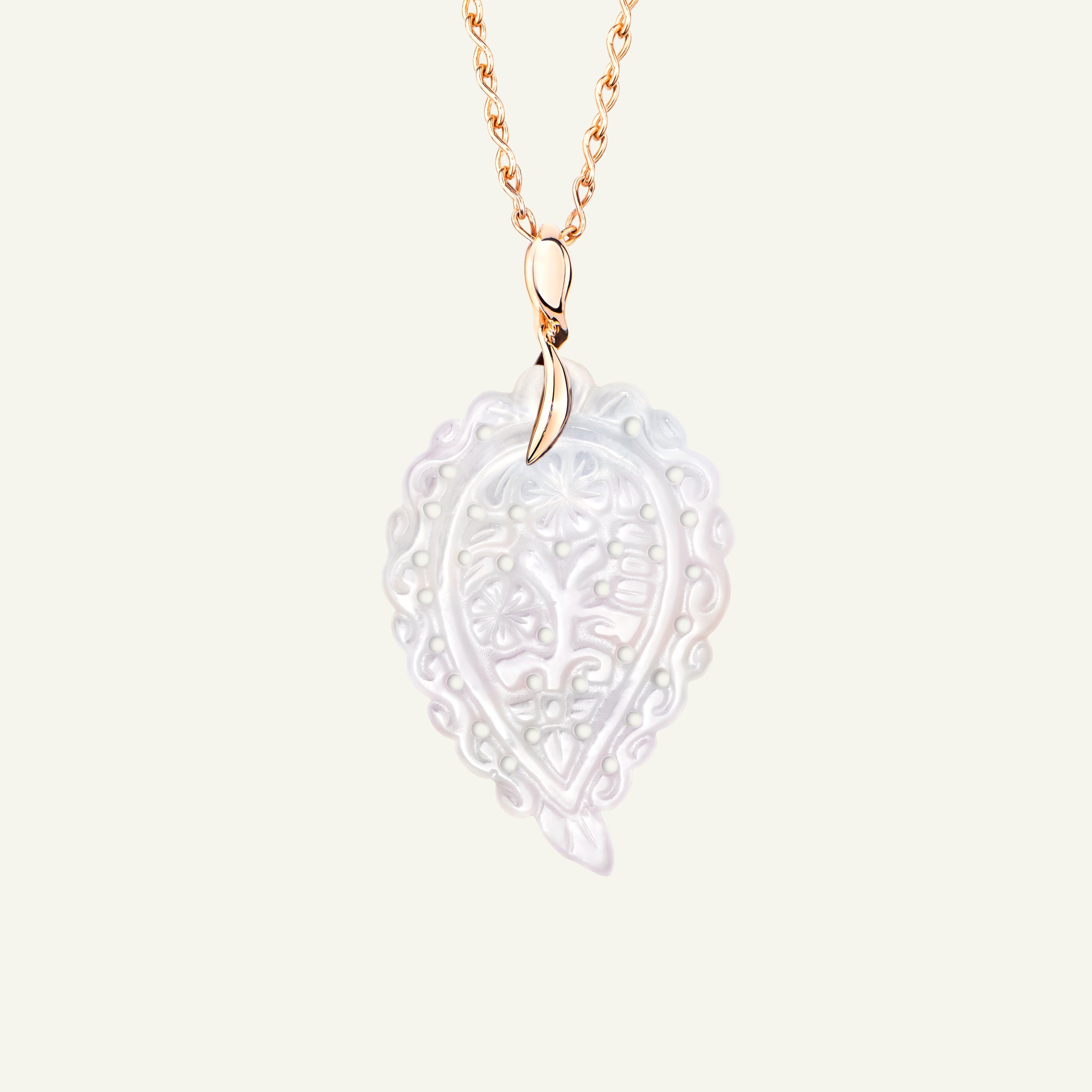 INDIA Medium Anhänger mit Perlmutt