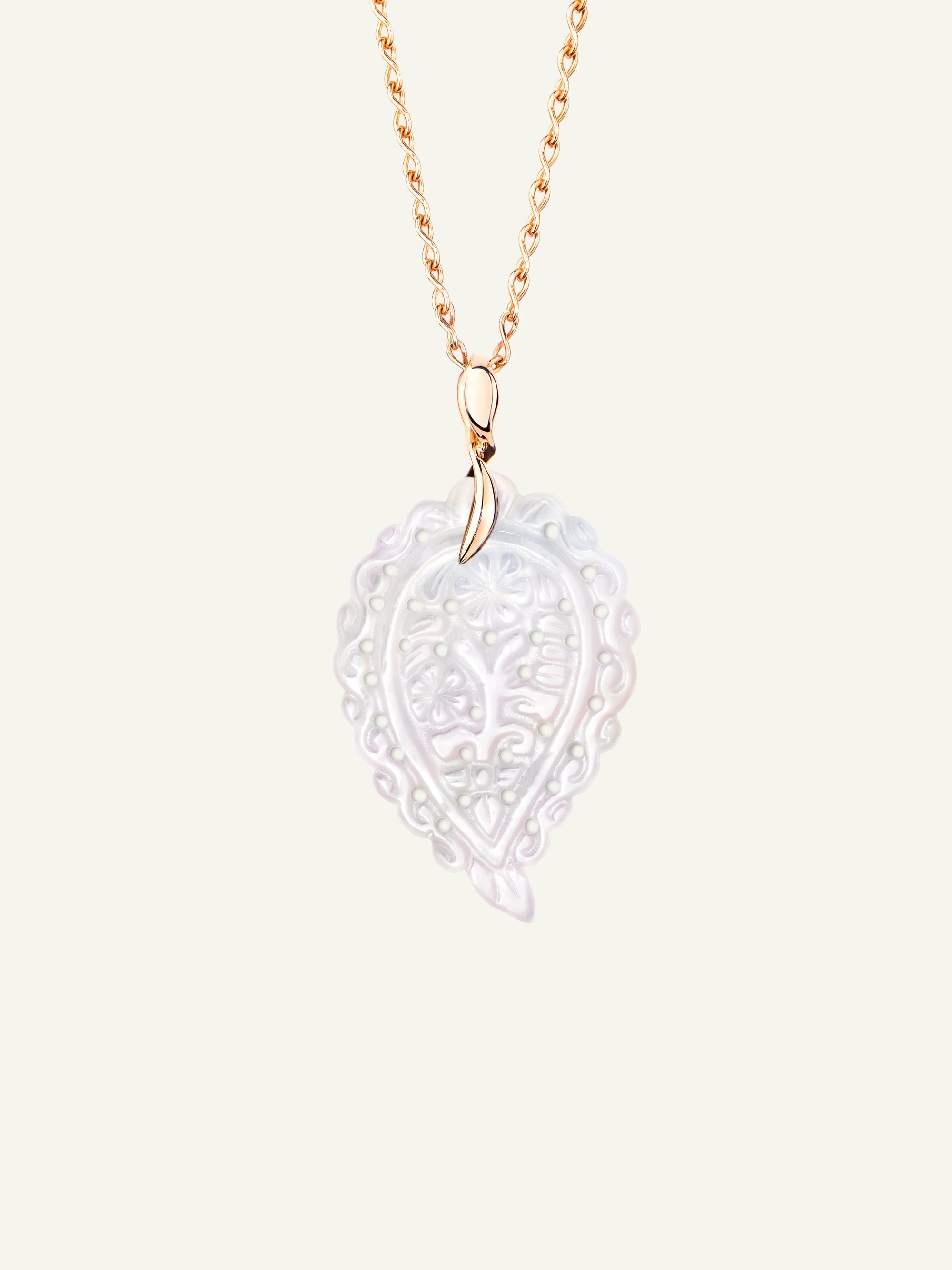 INDIA Medium Pendant with Mother of Pearl