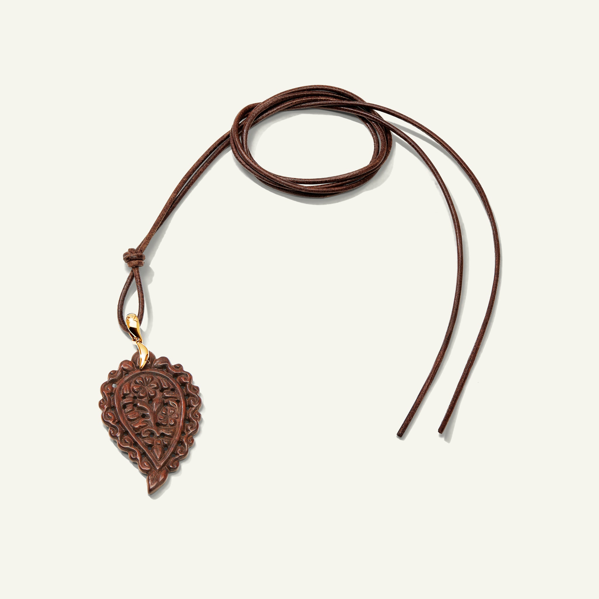 INDIA Medium Pendant with Snakewood