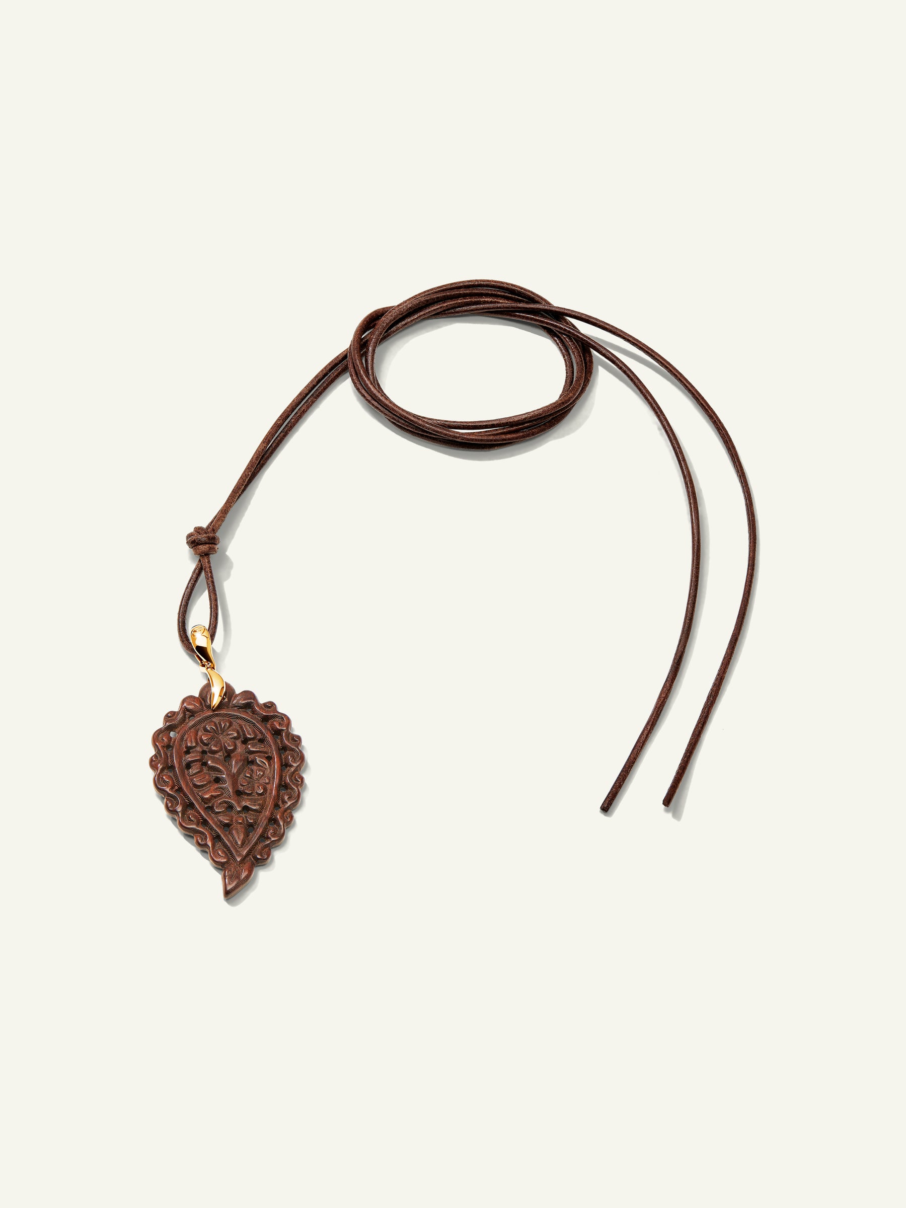 INDIA Medium Pendant with Snakewood