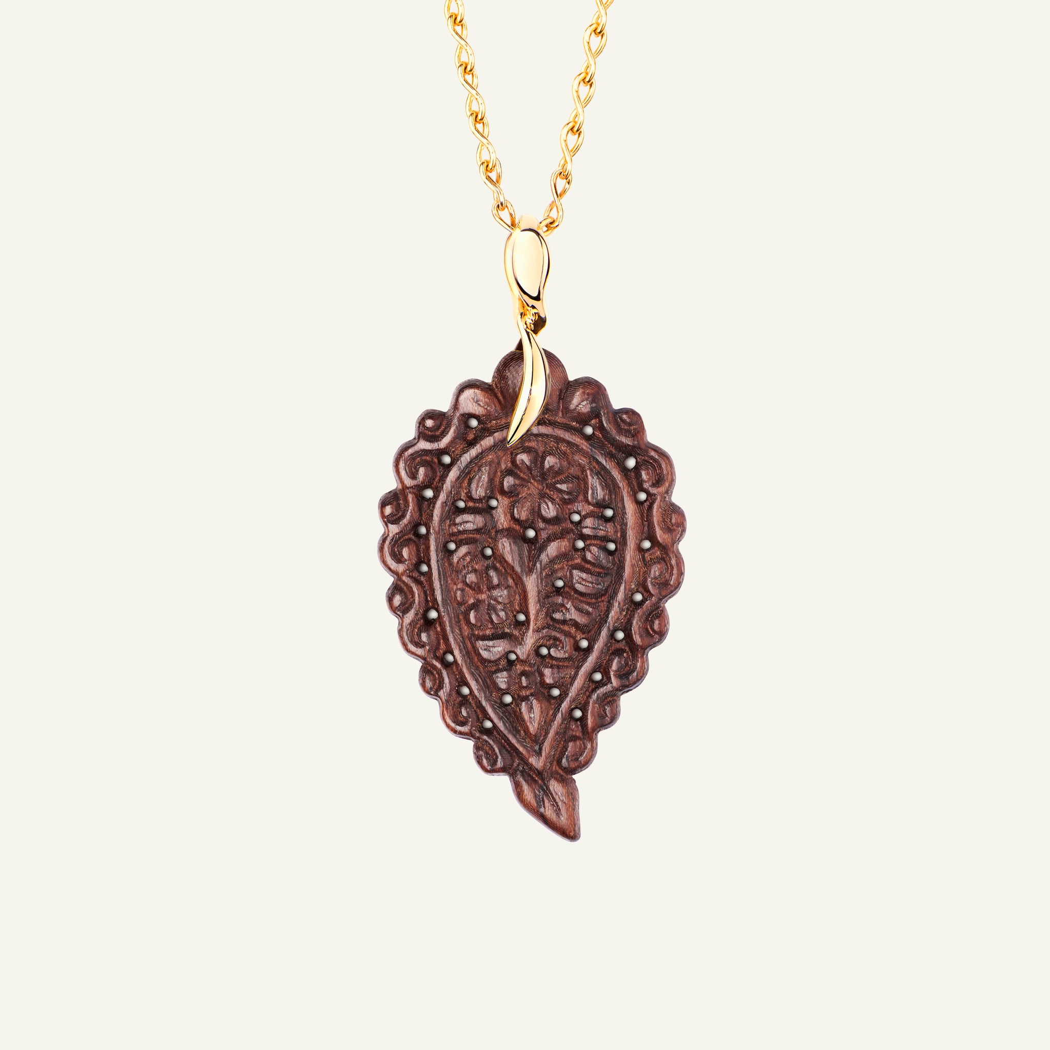 INDIA Medium Pendant with Snakewood